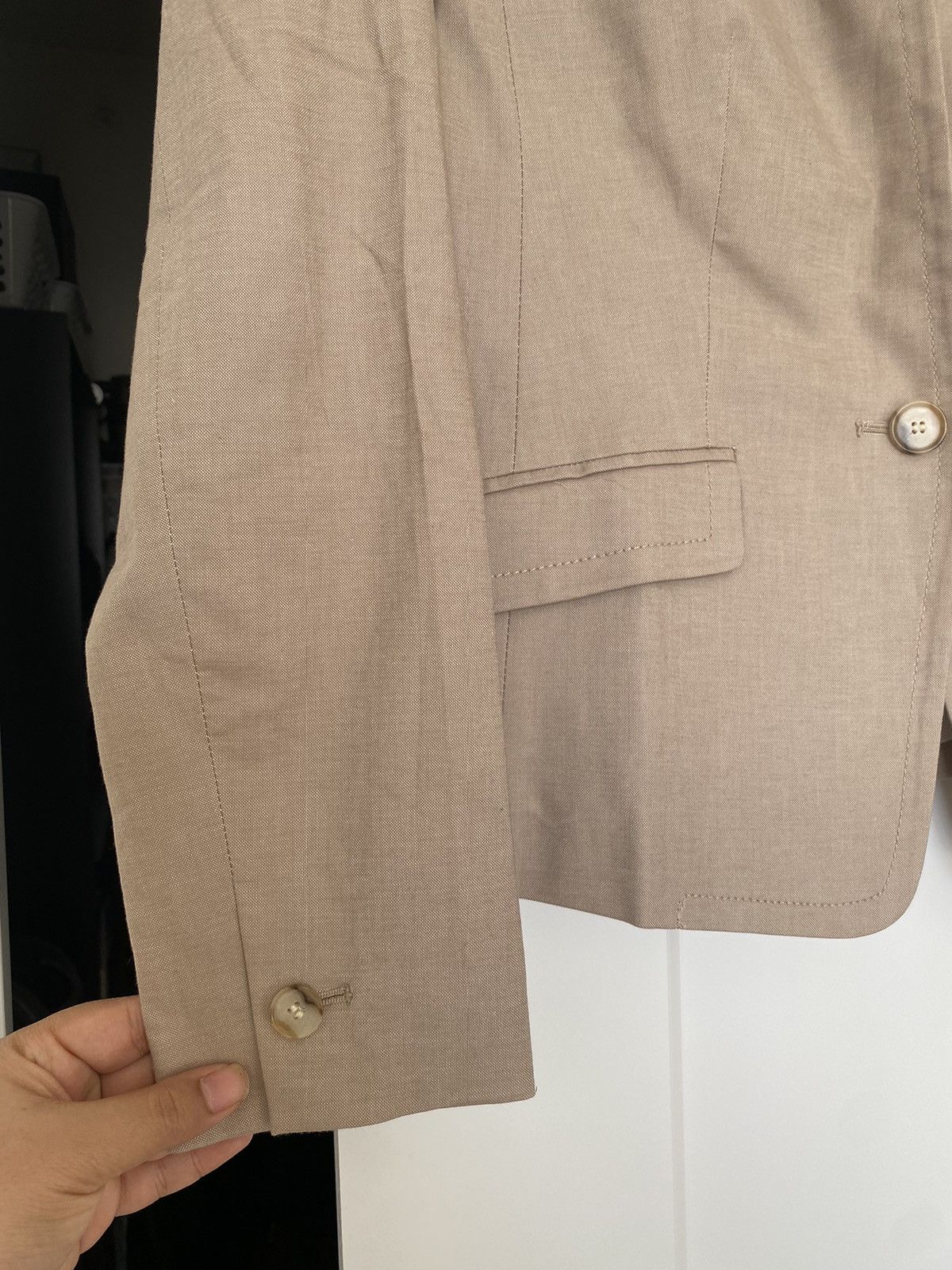 Talbots Talbots NWT 2pc Sz 6 Cotton Business Blazer And Pant Suit Size M / US 6-8 / IT 42-44 - 3 Thumbnail