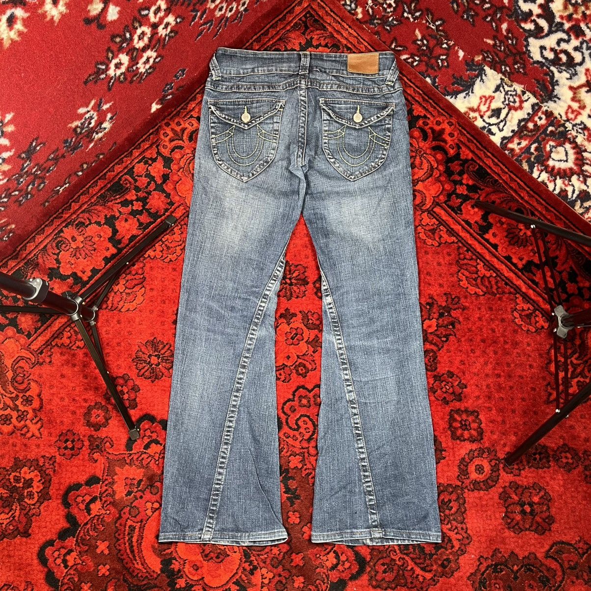 True Religion True Religion Brand Jeans Vintage Y2K Flared Bootcut Denim Size 29" - 4 Thumbnail