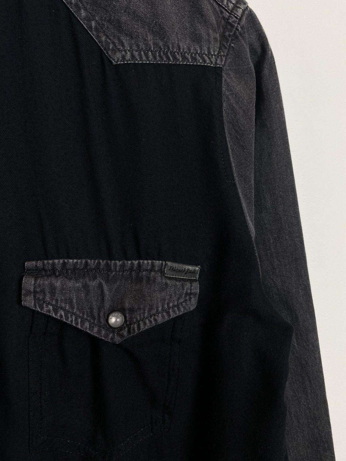 Diesel × Vintage Vintage Diesel Industry Shirt like Japanese Hype Y2K Size US M / EU 48-50 / 2 - 4 Thumbnail