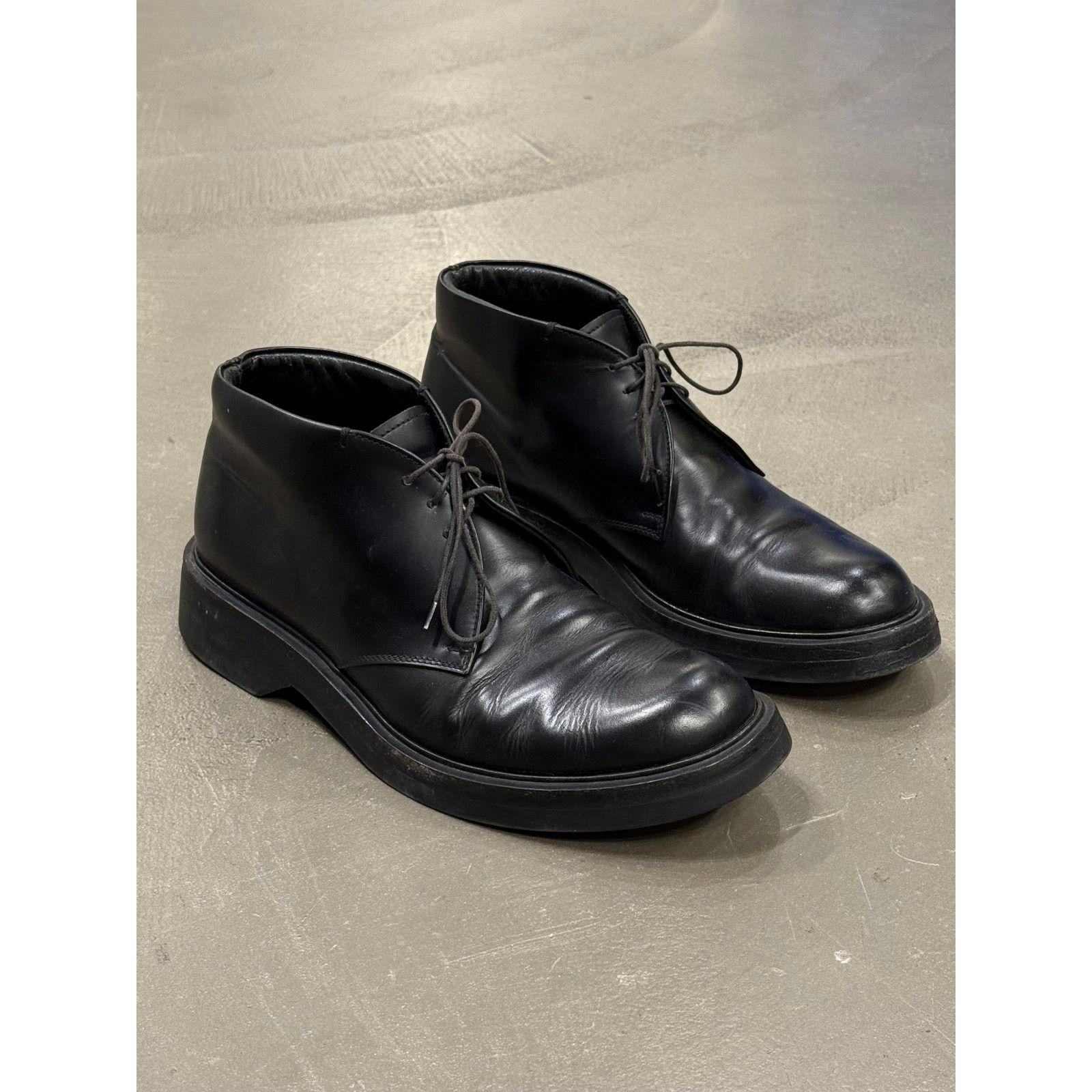 Prada 2000s Prada leather boots Size US 10 / IT 40 - 1 Thumbnail