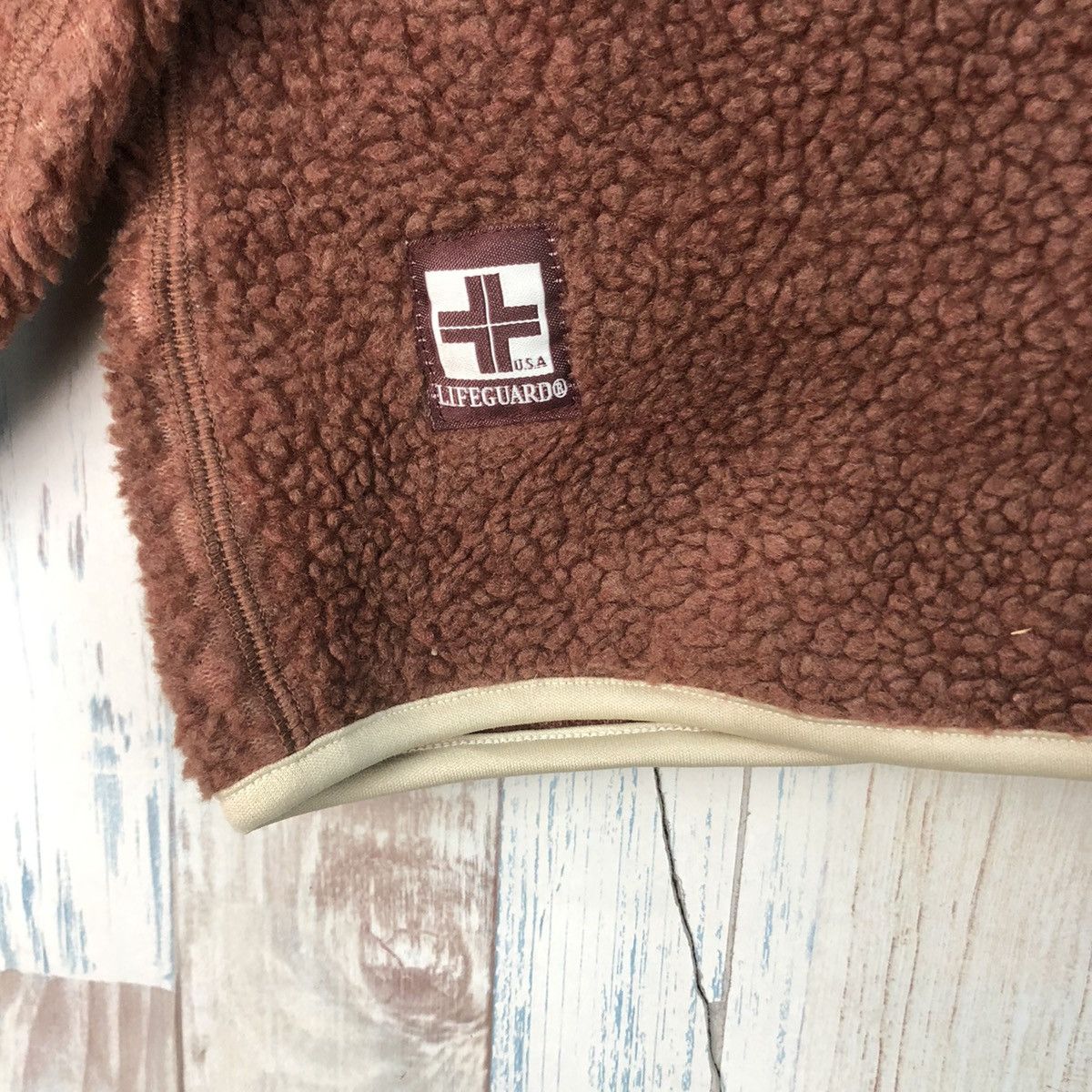 Vintage Vintage Lifeguard zip up Fleece Size US L / EU 52-54 / 3 - 5 Thumbnail