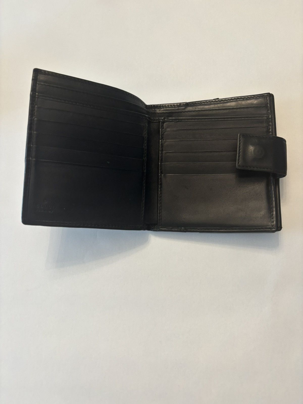 Gucci Gucci GG Canvas Black Sherry Line Trifold Size ONE SIZE - 5 Thumbnail