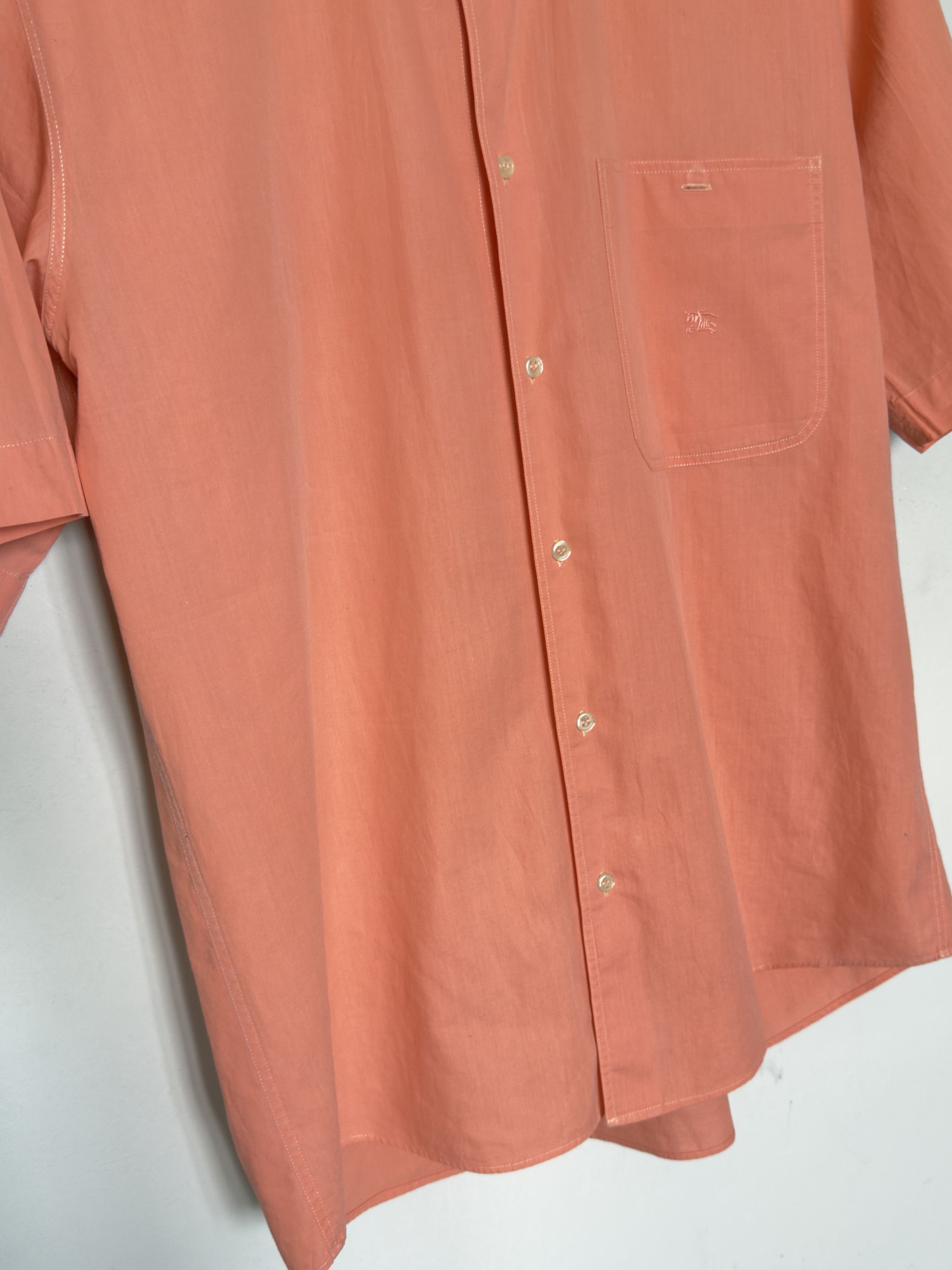 Burberry 🔥 burberry summer shirt pink salmon 🍣 size L Size US L / EU 52-54 / 3 - 2 Thumbnail