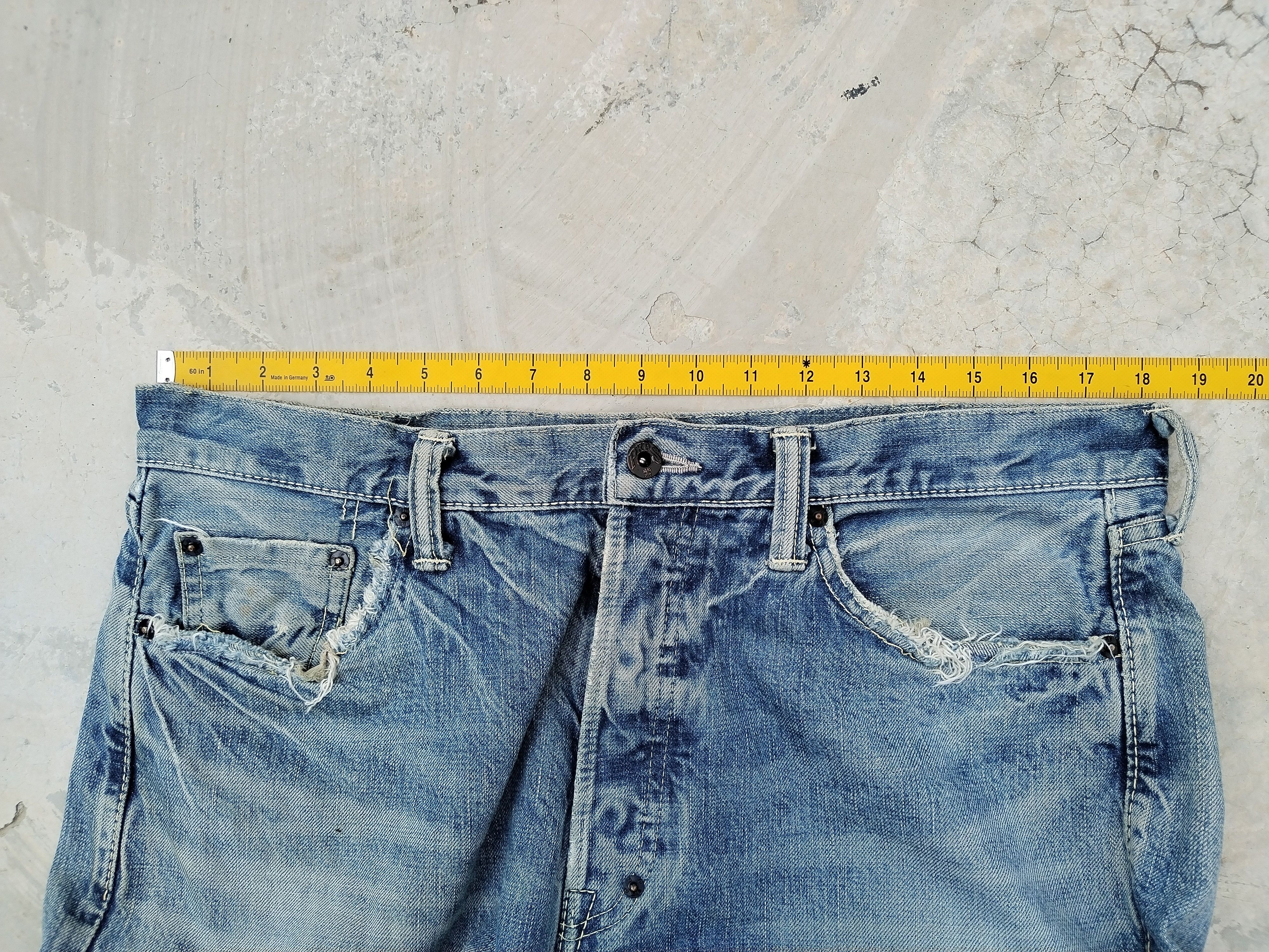 Prps PRPS Distressed Selvedge Jeans Size US 36 / EU 52 - 13 Thumbnail
