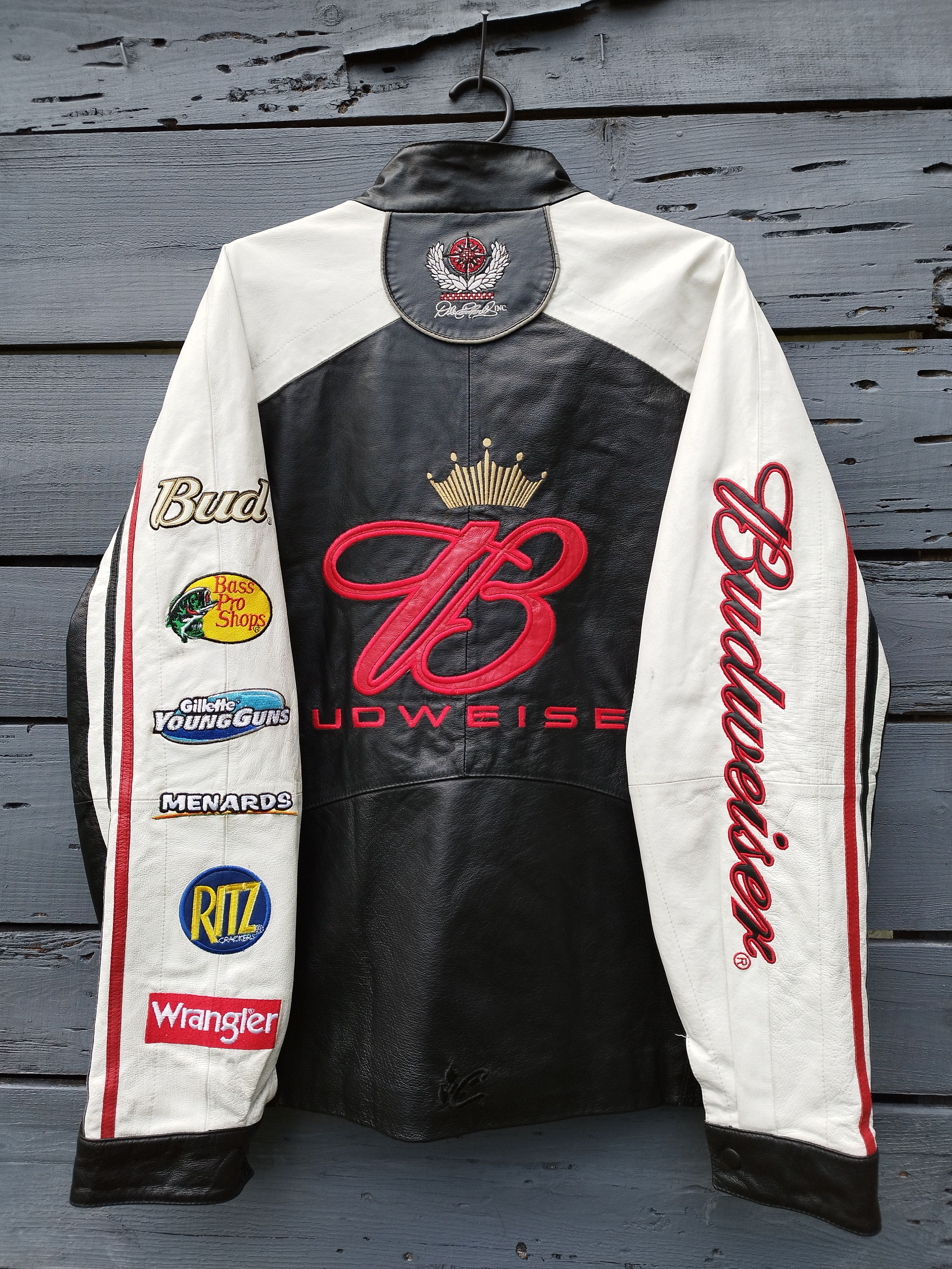 Wilsons Leather Vintage Wilsons Leather x Chase Authentic NASCAR Jacket Size US M / EU 48-50 / 2 - 10 Thumbnail
