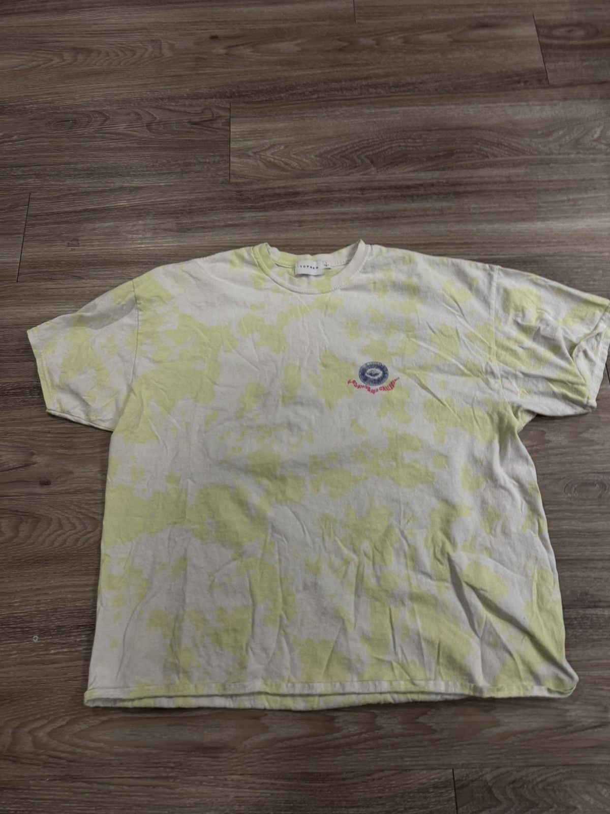Topman Psychedelic Tie dye tes Size US XL / EU 56 / 4 - 2 Thumbnail