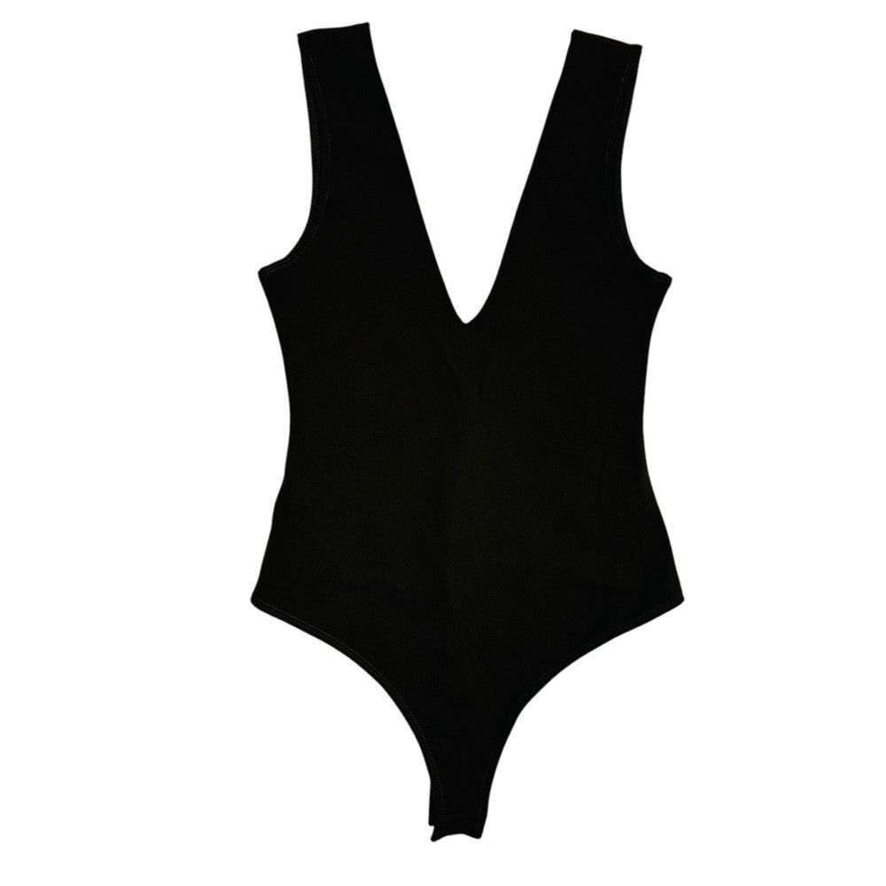 Free People NWT New Free People Keep It Sleek Olive Bodysuit Size L Size L / US 10 / IT 46 - 3 Thumbnail