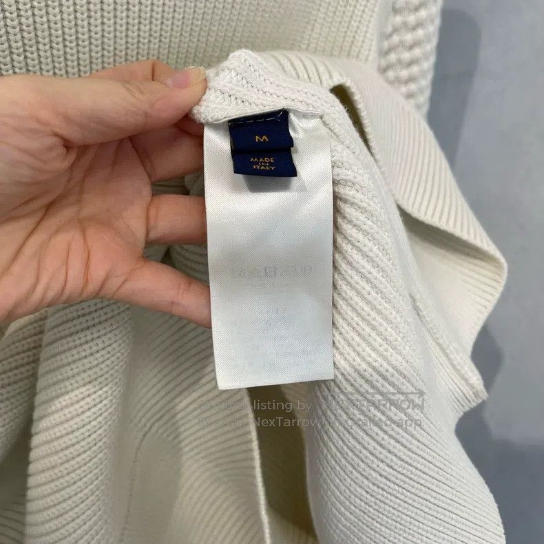 Louis Vuitton Louis Vuitton Back jacquard logo knit sweater Size US M / EU 48-50 / 2 - 5 Thumbnail