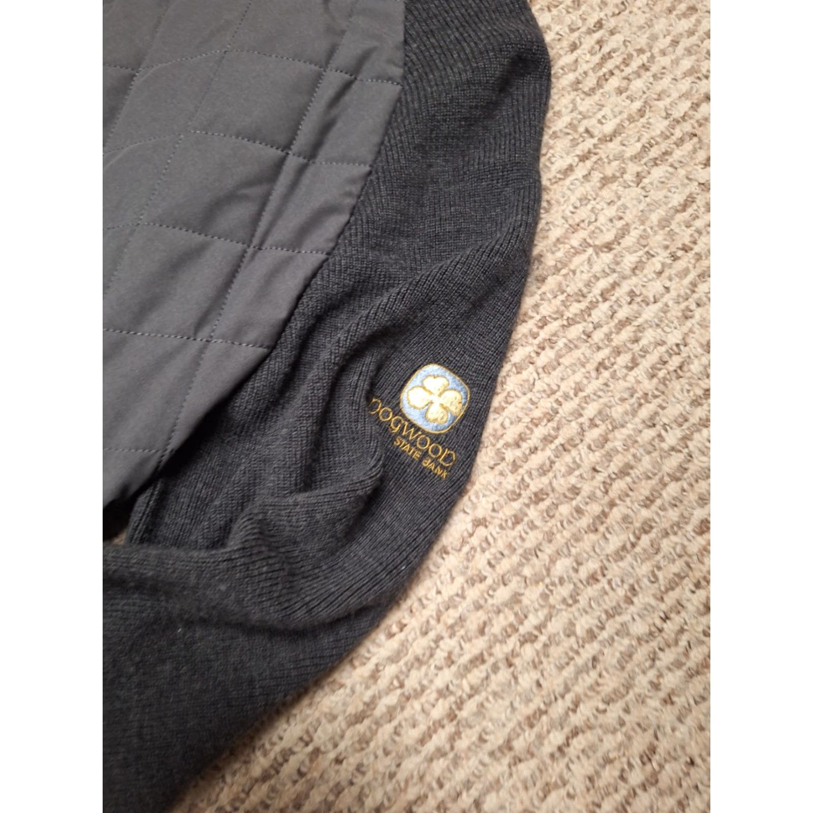 Peter Millar Peter Millar Merino Wool Cotton Zip Sweater L Grey Embroidered Size US L / EU 52-54 / 3 - 3 Thumbnail