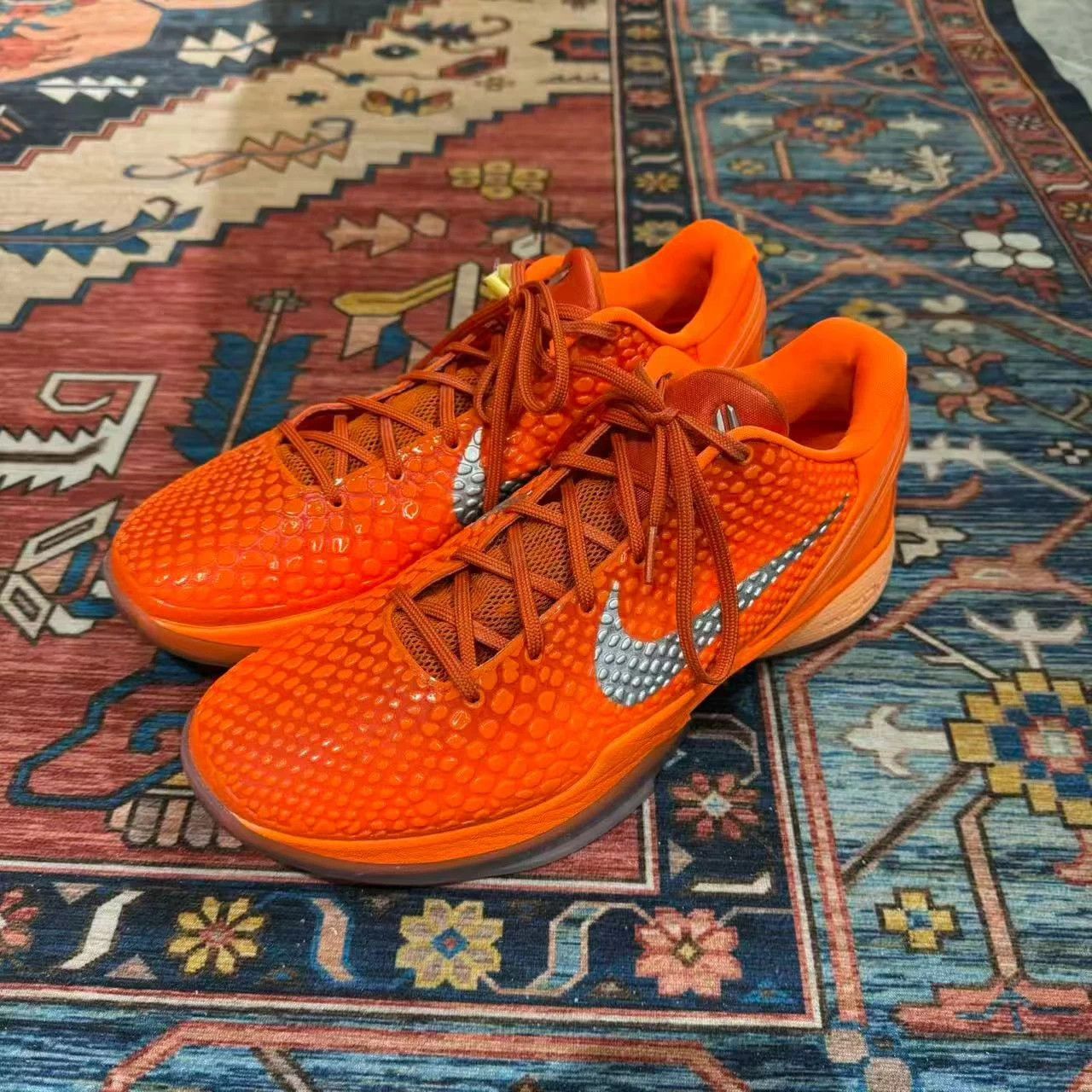 Nike Nike ZK6 Orange Silver 45 Mint Size US 12 / EU 45 - 1 Thumbnail