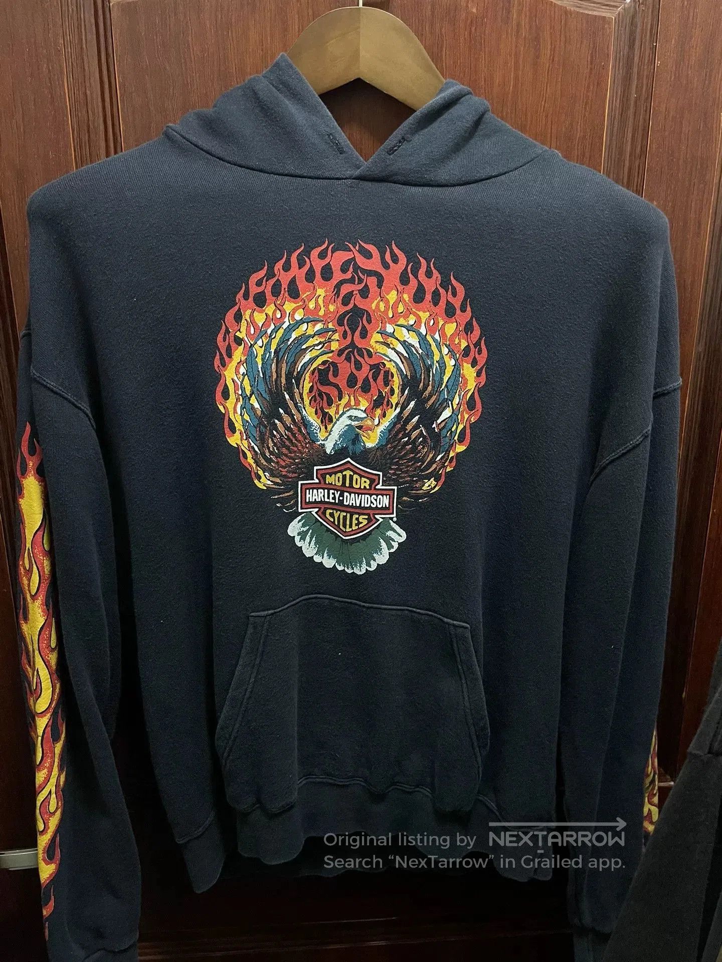Vintage Vintage Harley Davidson Hoodie. Size US M / EU 48-50 / 2 - 1 Thumbnail