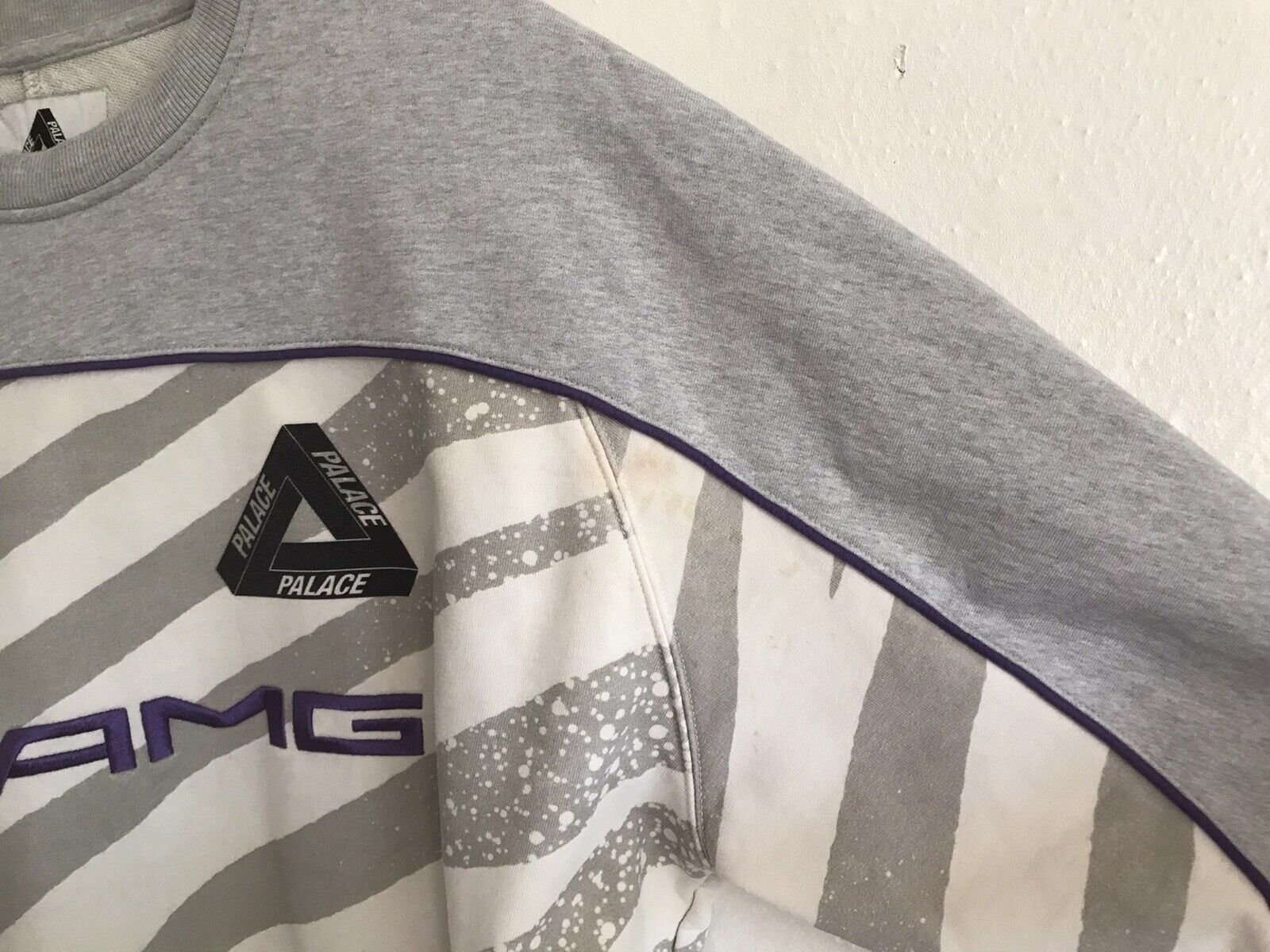 Mercedes-Benz × Palace Palace AMG Technical Crew White Size US XL / EU 56 / 4 - 5 Thumbnail