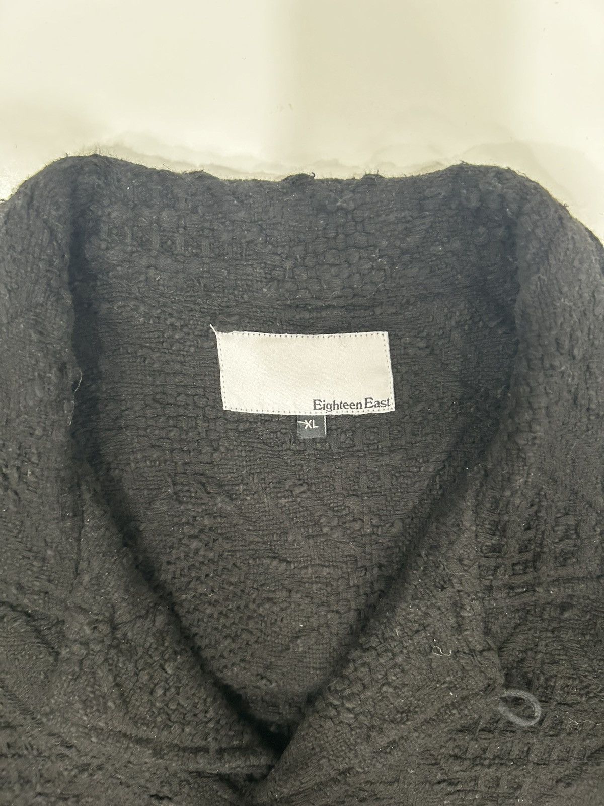 18 East 18East Handloom Knit Overshirt Size US XL / EU 56 / 4 - 3 Thumbnail