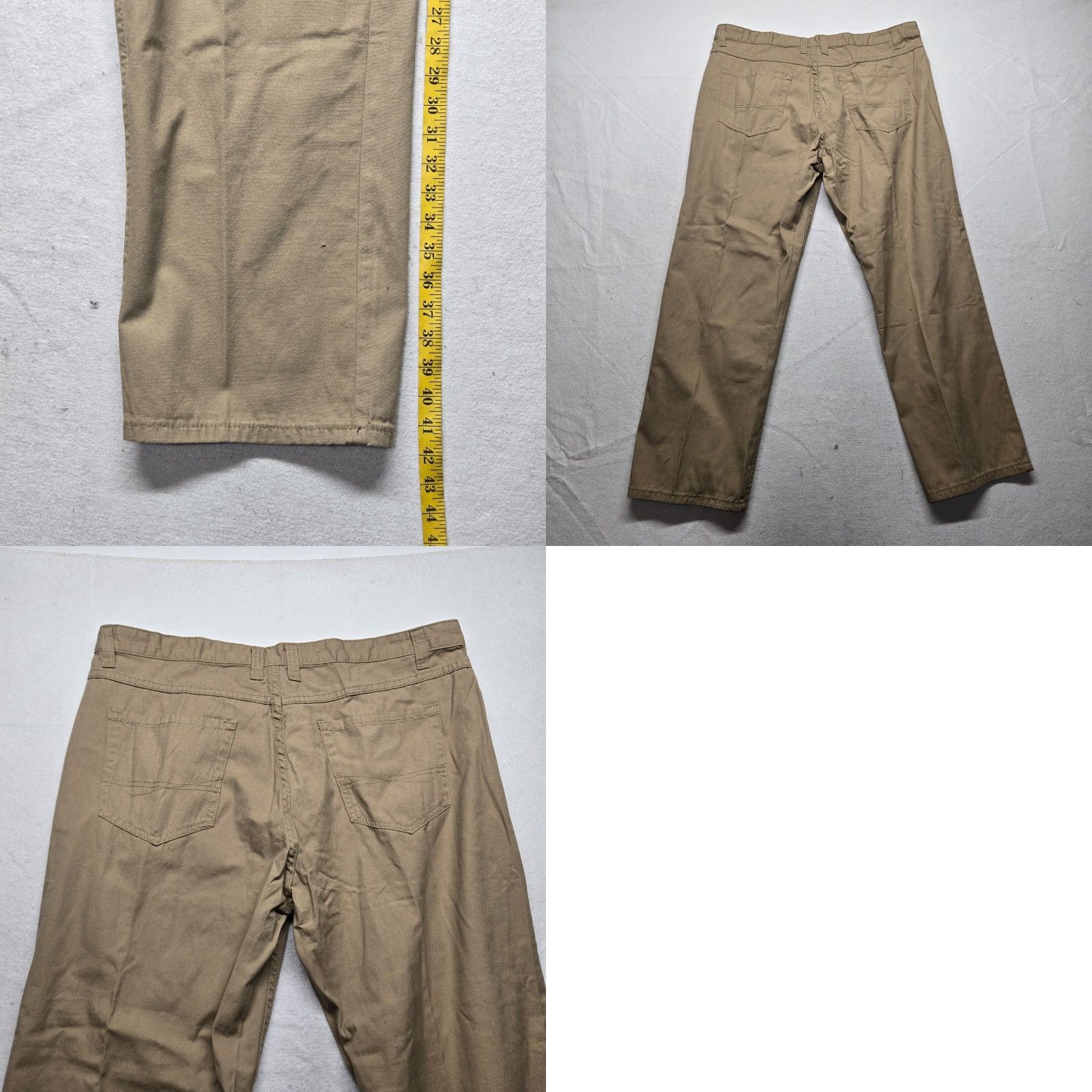 Brooks Brothers Brooks Brothers Clark Chino Pants Solid Brown Straight Men 40 X 30 Pants Brown Solid Brooks Brothers Clark Fit Advantage Chino Mens 40x30 Size US 40 / EU 56 - 8 Thumbnail