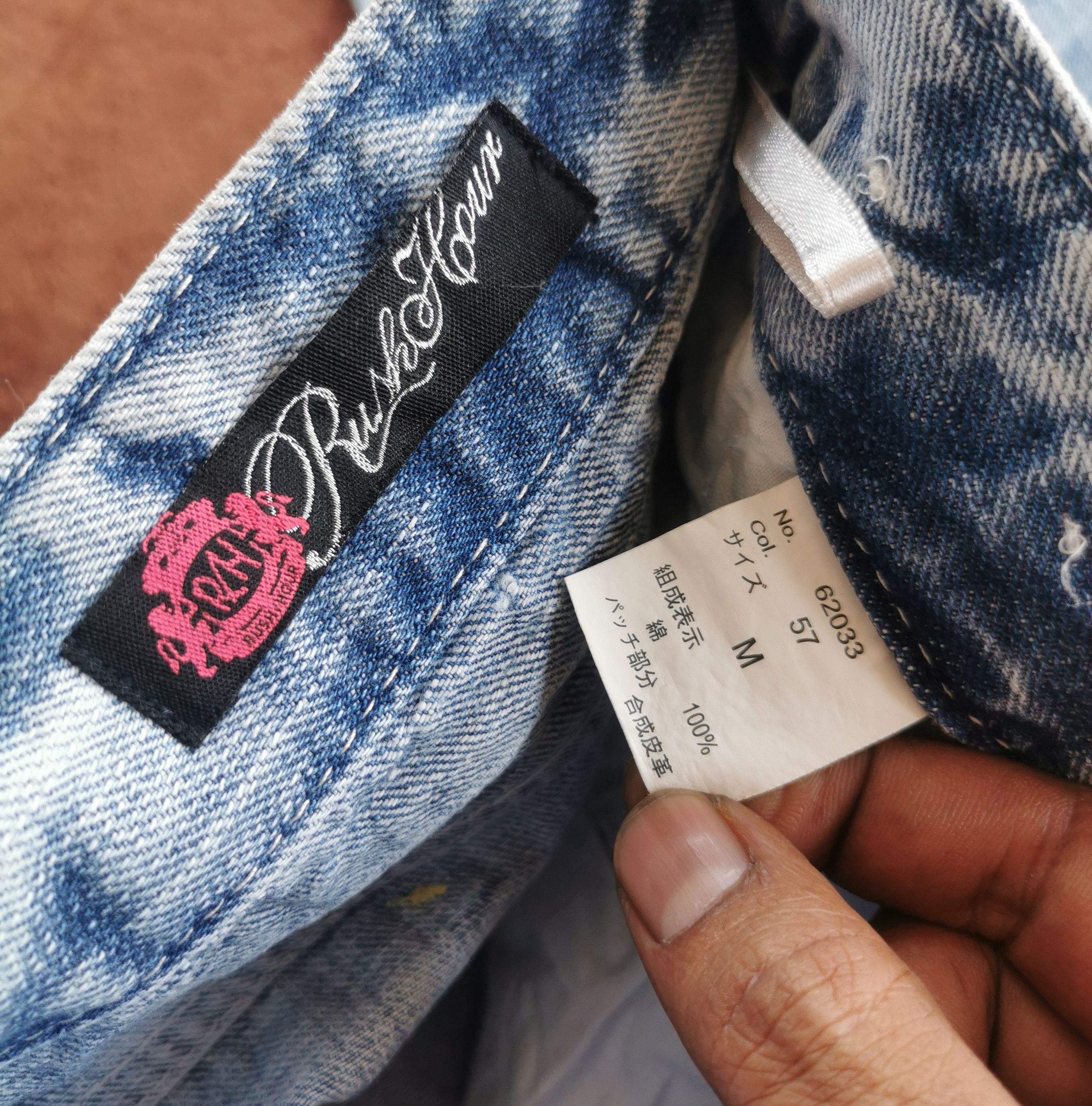 Japanese Brand Avantgarde Oririns Distressed Details Denim Jeans 30'x30.5 Size US 30 / EU 46 - 5 Thumbnail