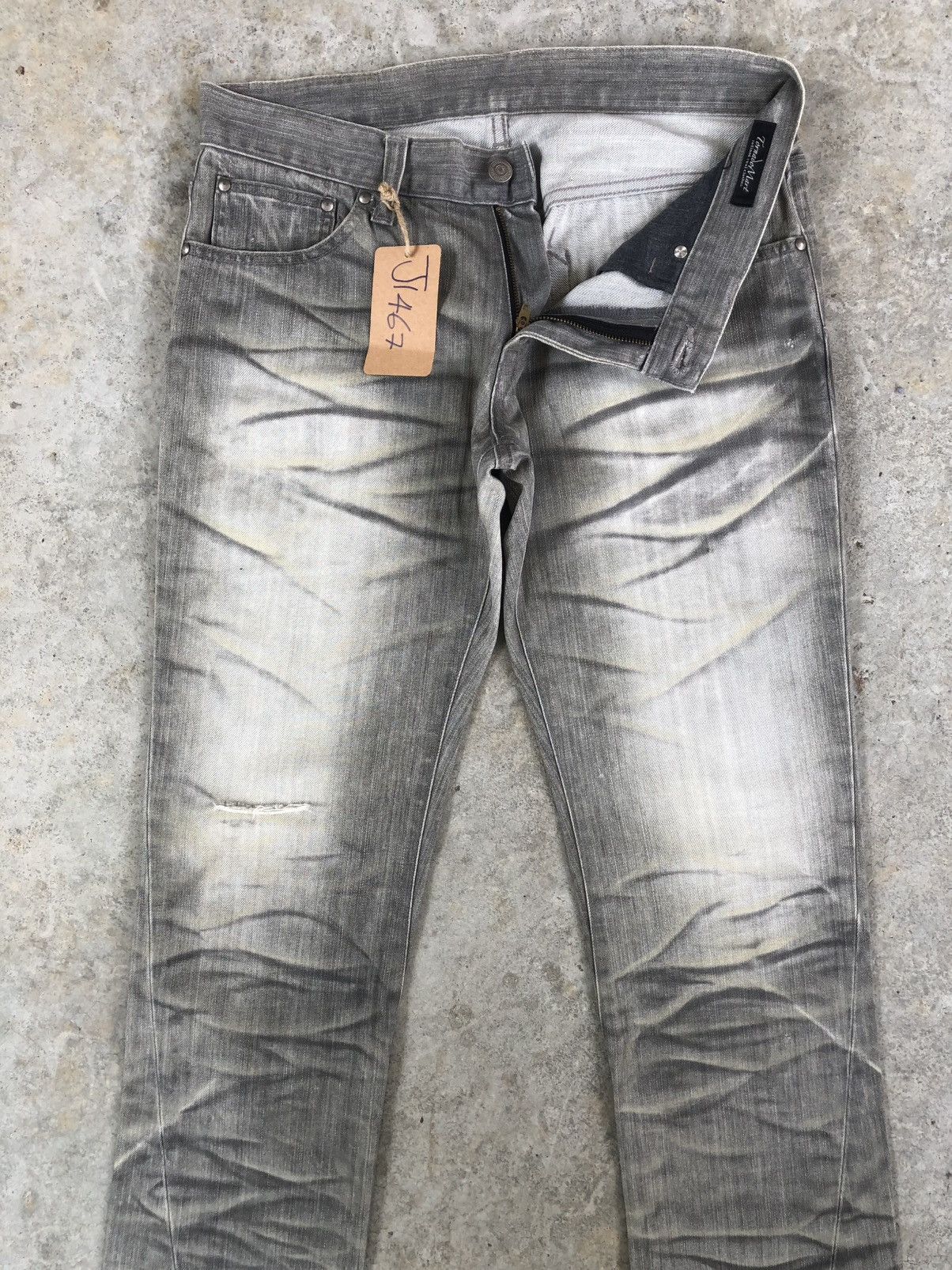 Tornado Mart Tornado Mart Flared Jeans Distressed Jeans Size US 32 / EU 48 - 3 Thumbnail