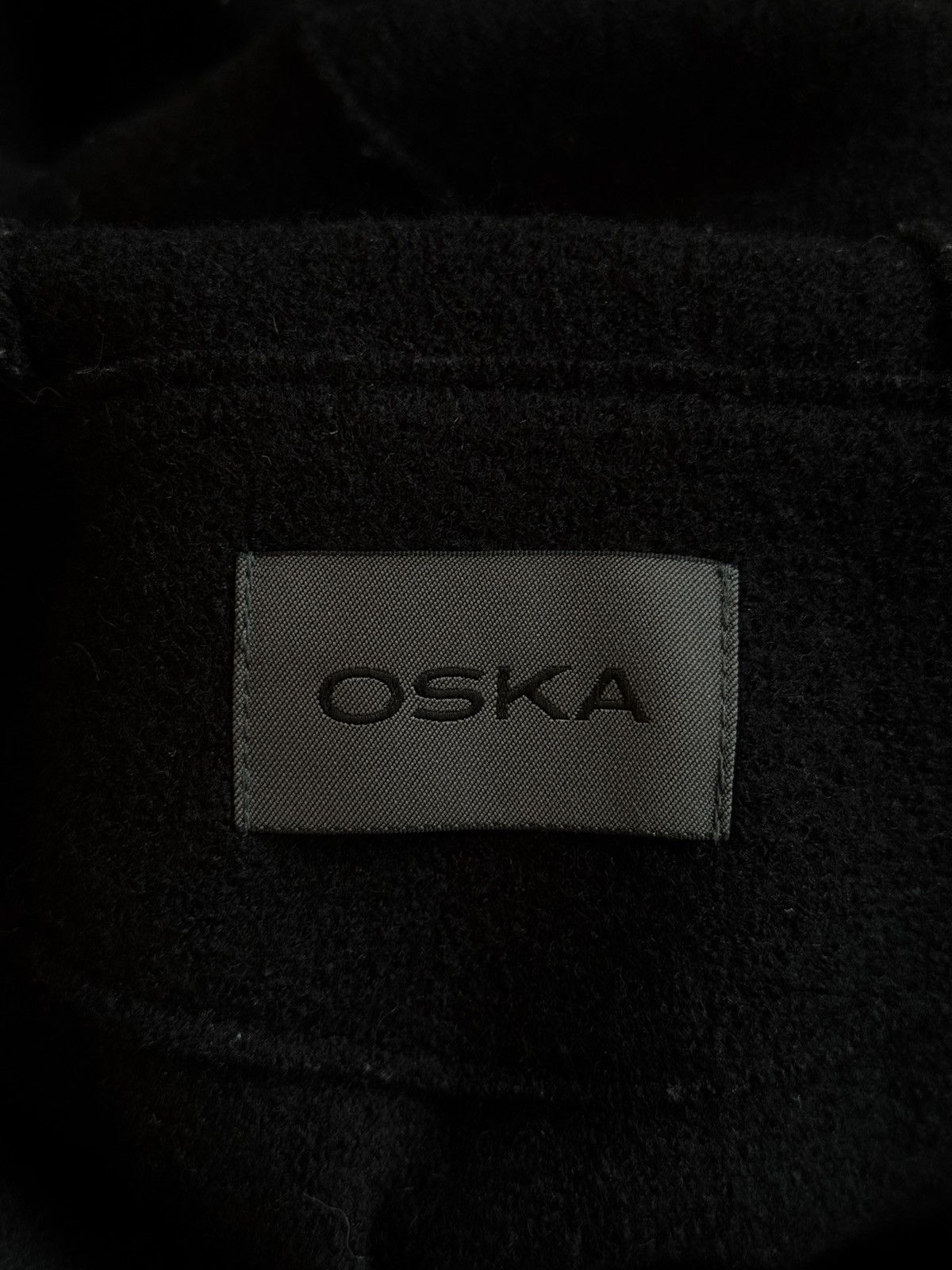 Designer × OSKA Oska avant garde 100% wool hooded zip coat jacket Size M / US 6-8 / IT 42-44 - 5 Thumbnail
