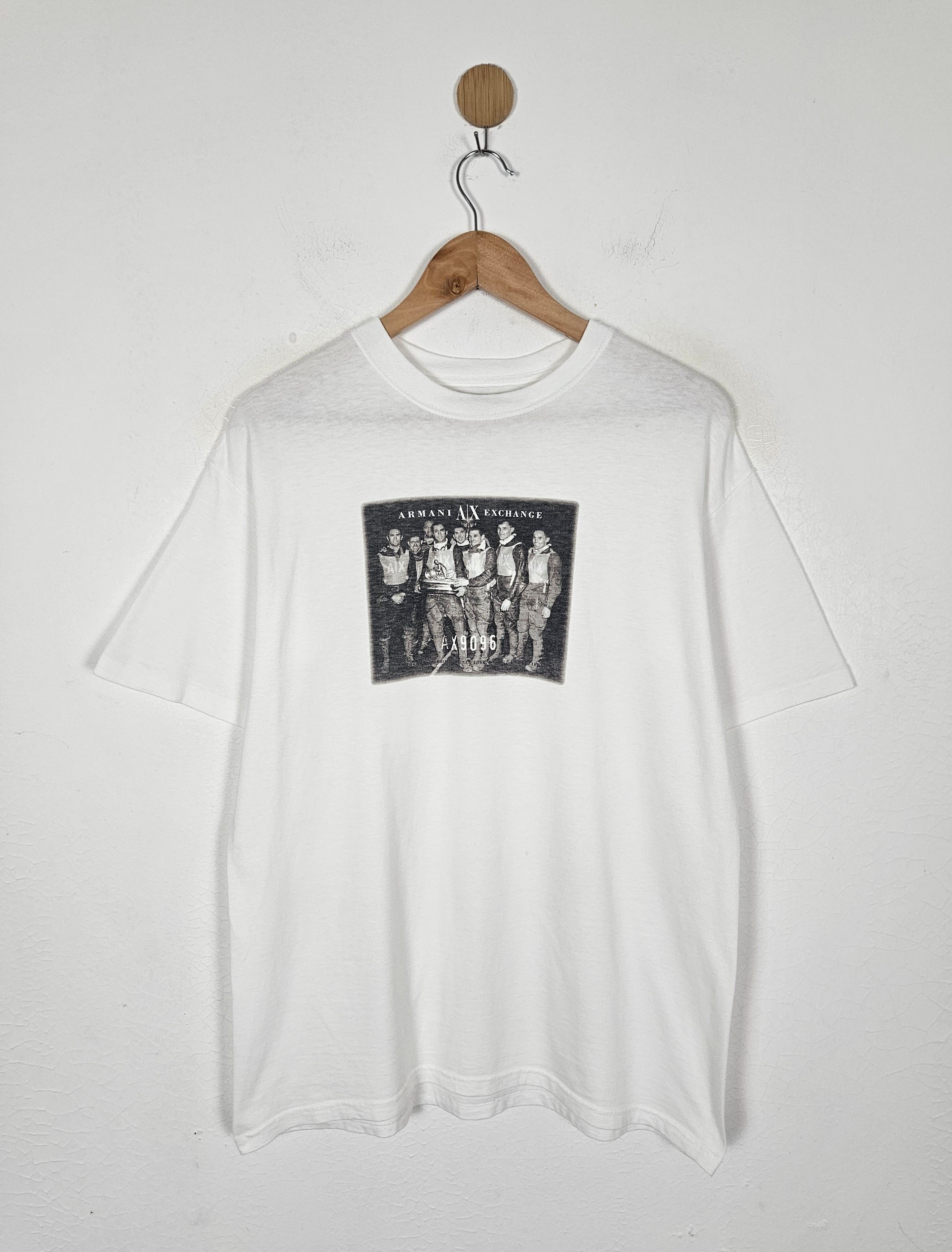 Armani Exchange 90s Armani Exchange Photo Tee shirt Size US S / EU 44-46 / 1 - 1 Thumbnail