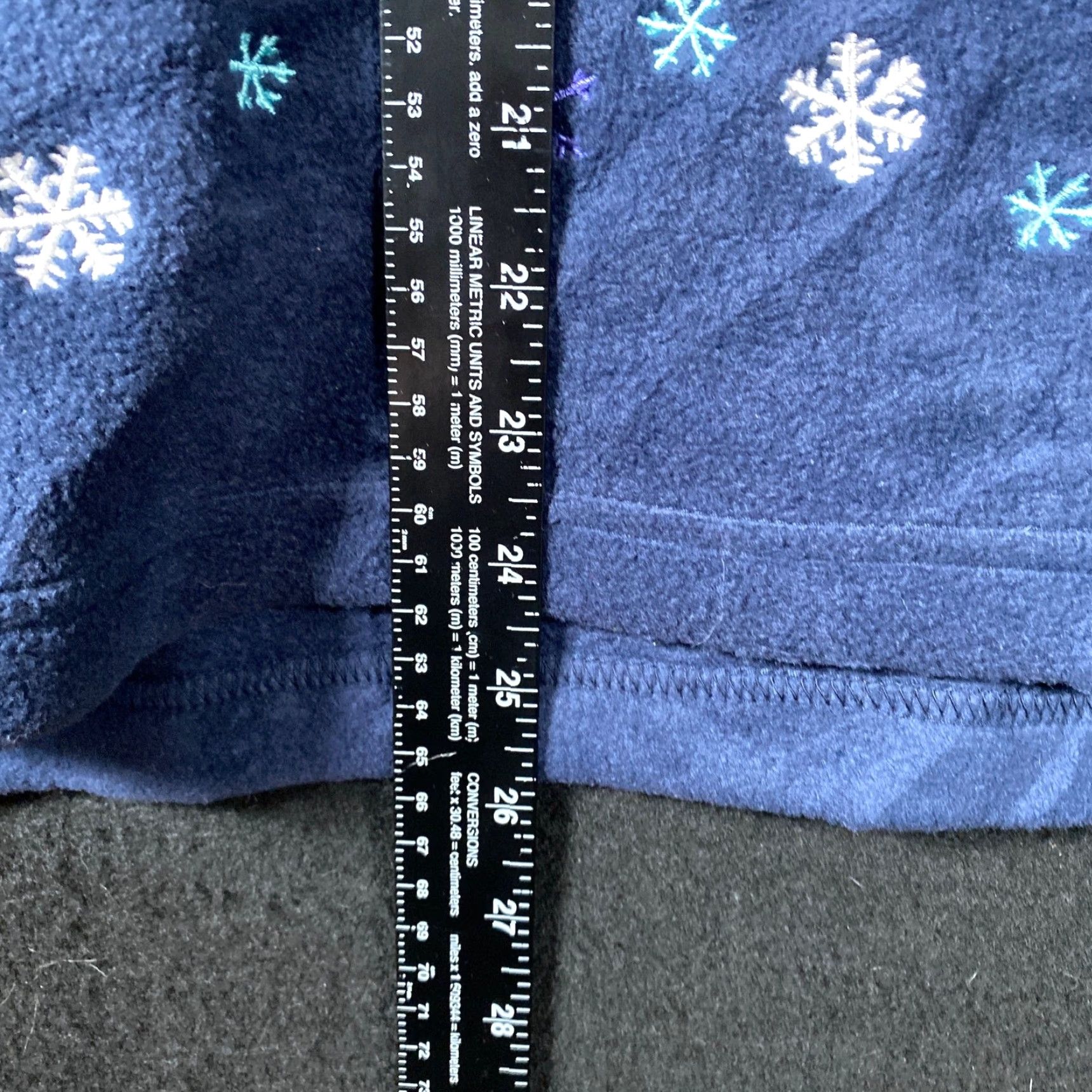 Croft & Barrow VINTAGE Croft & Barrow Sport Womens Sweater Blue Polar Bear V-Neck Large Knit Pullover Winter Size L / US 10 / IT 46 - 6 Thumbnail
