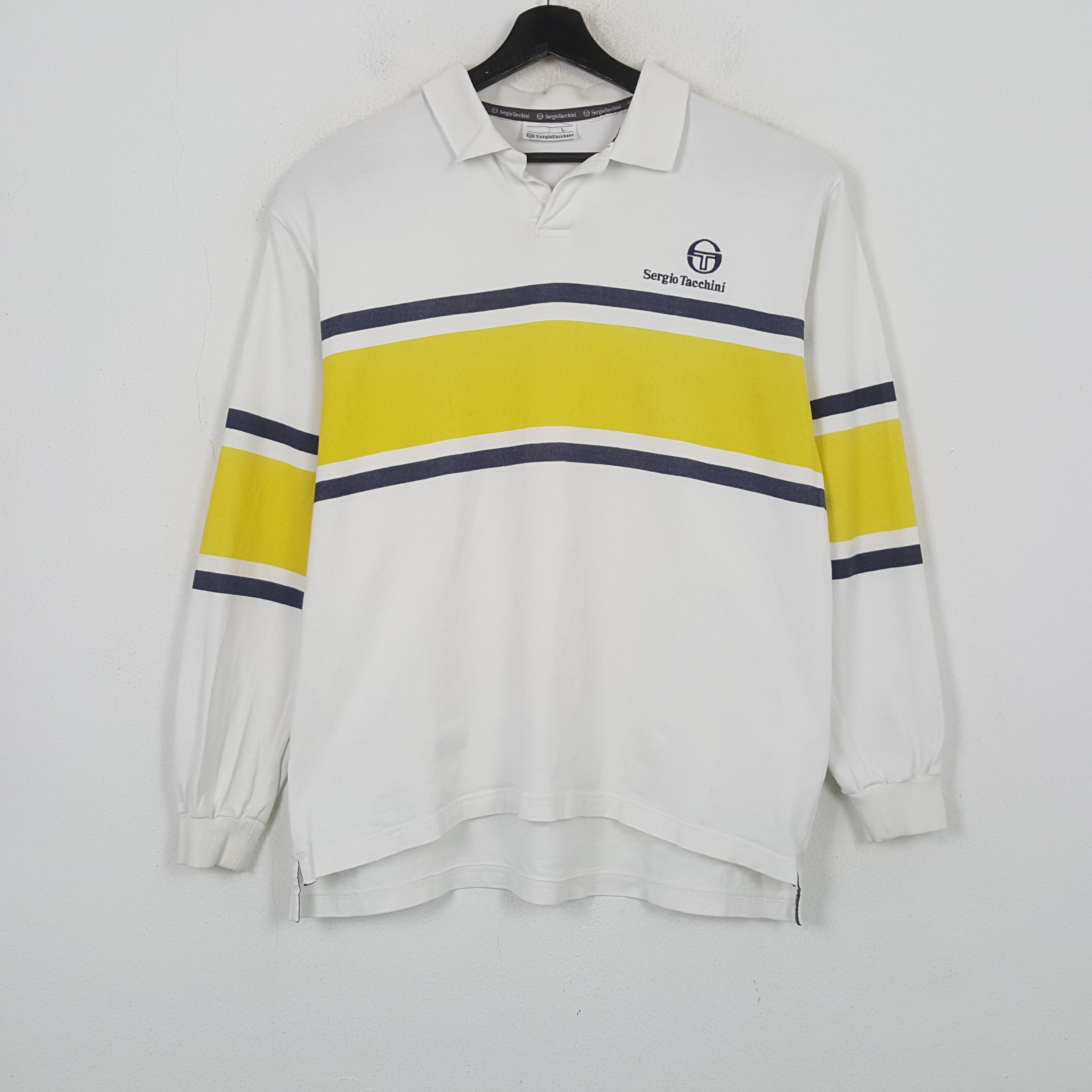 Sergio Tacchini Sergio Tacchini Nice Design Polos RR30 Size US XL / EU 56 / 4 - 1 Thumbnail