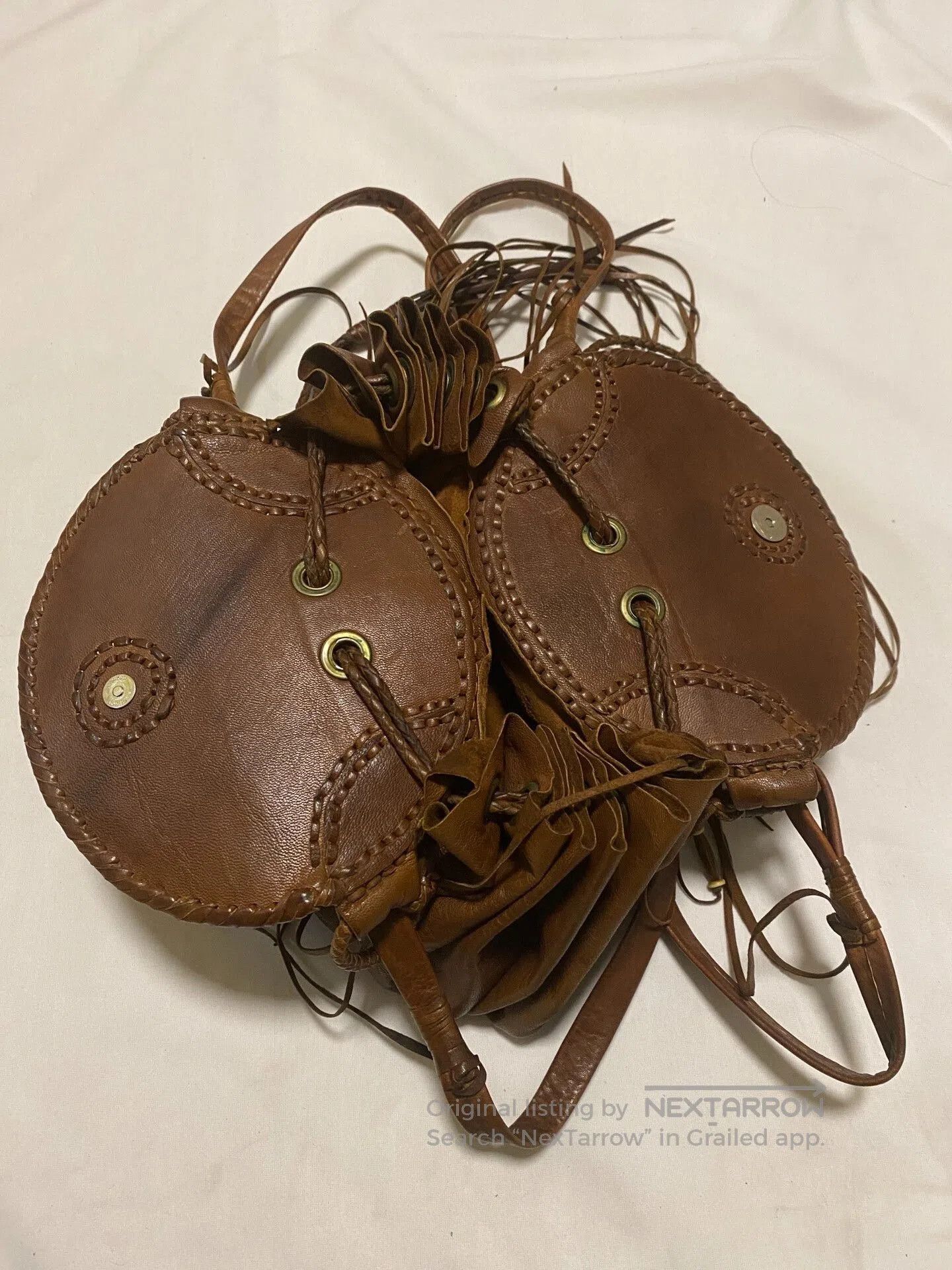 Share Spirit Homme Share Spirit Fringe Crossbody Bag. Size ONE SIZE - 6 Thumbnail
