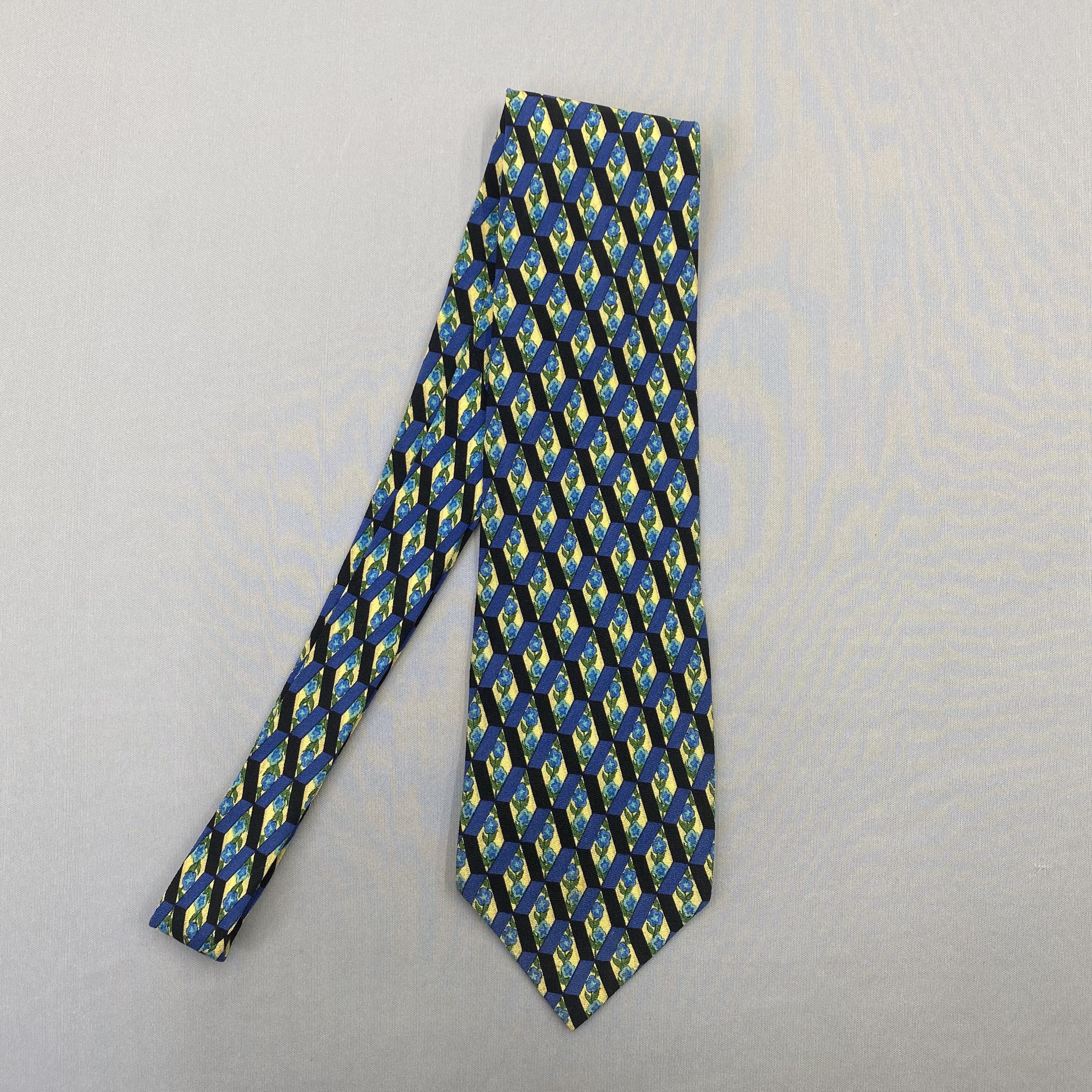 Valentino Vintage Valentino SILK Necktie Cravate Pure Silk Neck Tie Size ONE SIZE - 4 Thumbnail