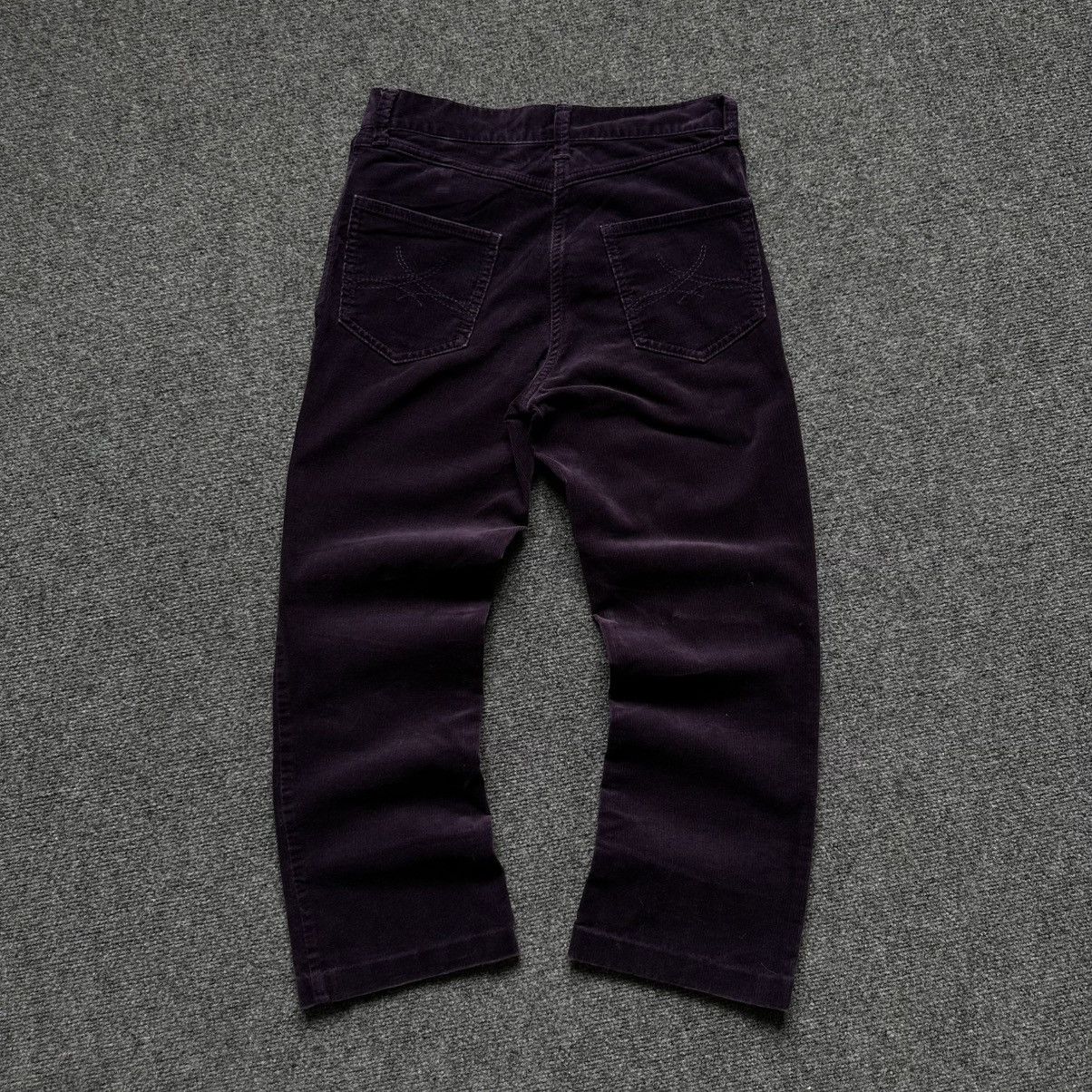Hypebeast VTG Women’s Velvet Pants Mark Spencer Size 6 00s USA Size 28" / US 6 / IT 42 - 10 Thumbnail