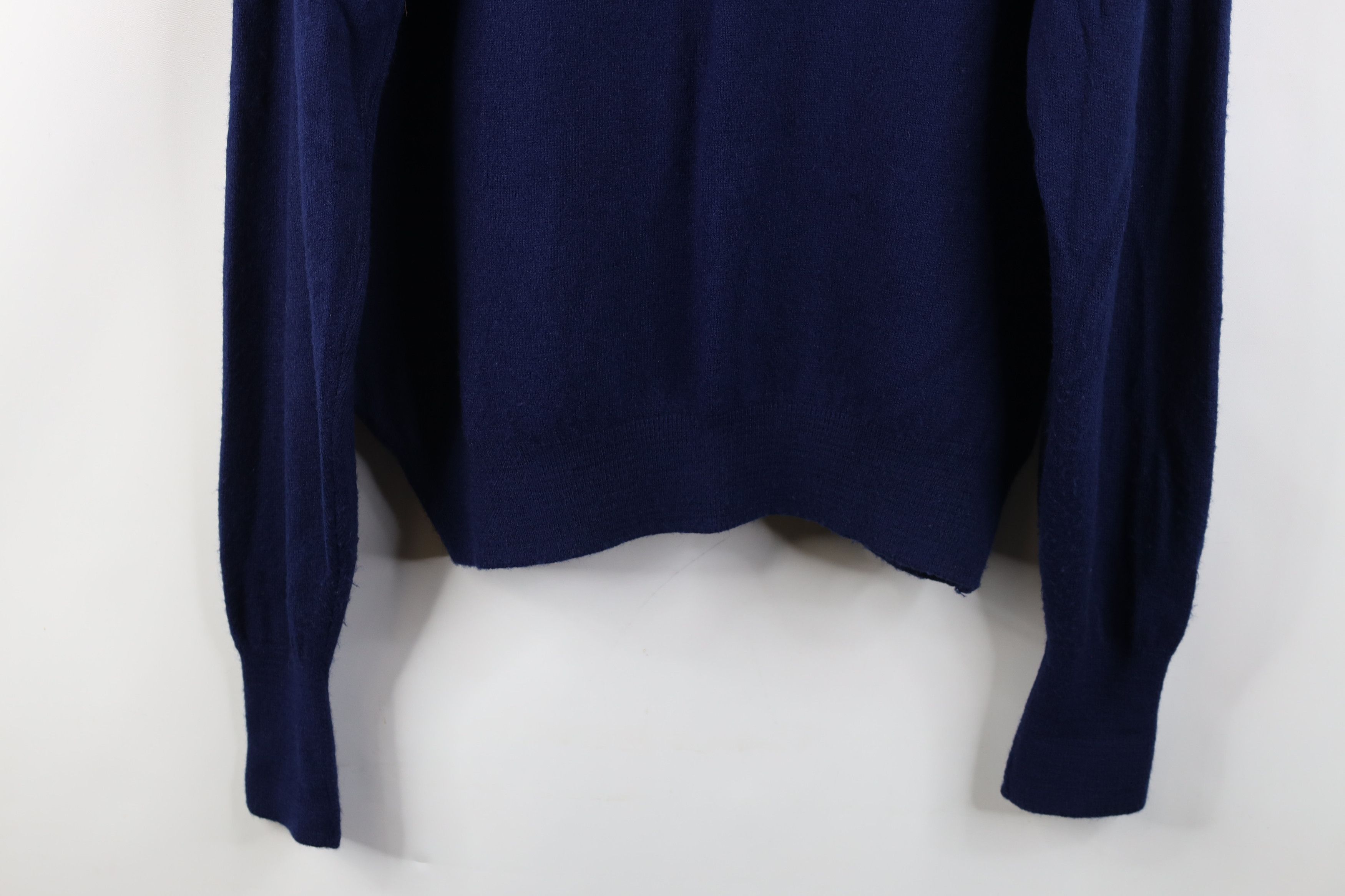 Christian Dior Monsieur Vintage 70s 80s Christian Dior Soft Knit V-Neck Sweater USA Size US L / EU 52-54 / 3 - 10 Thumbnail