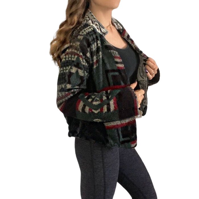 Kathmandu Vintage Kathmandu Imports Tribal Patched Textured Jacket S