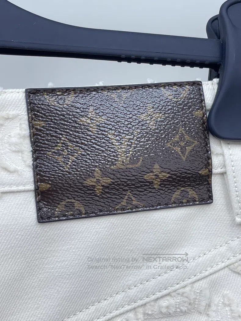 Louis Vuitton Louis Vuitton 24 spring/summer presbyopic denim shorts Size 35" - 3 Thumbnail