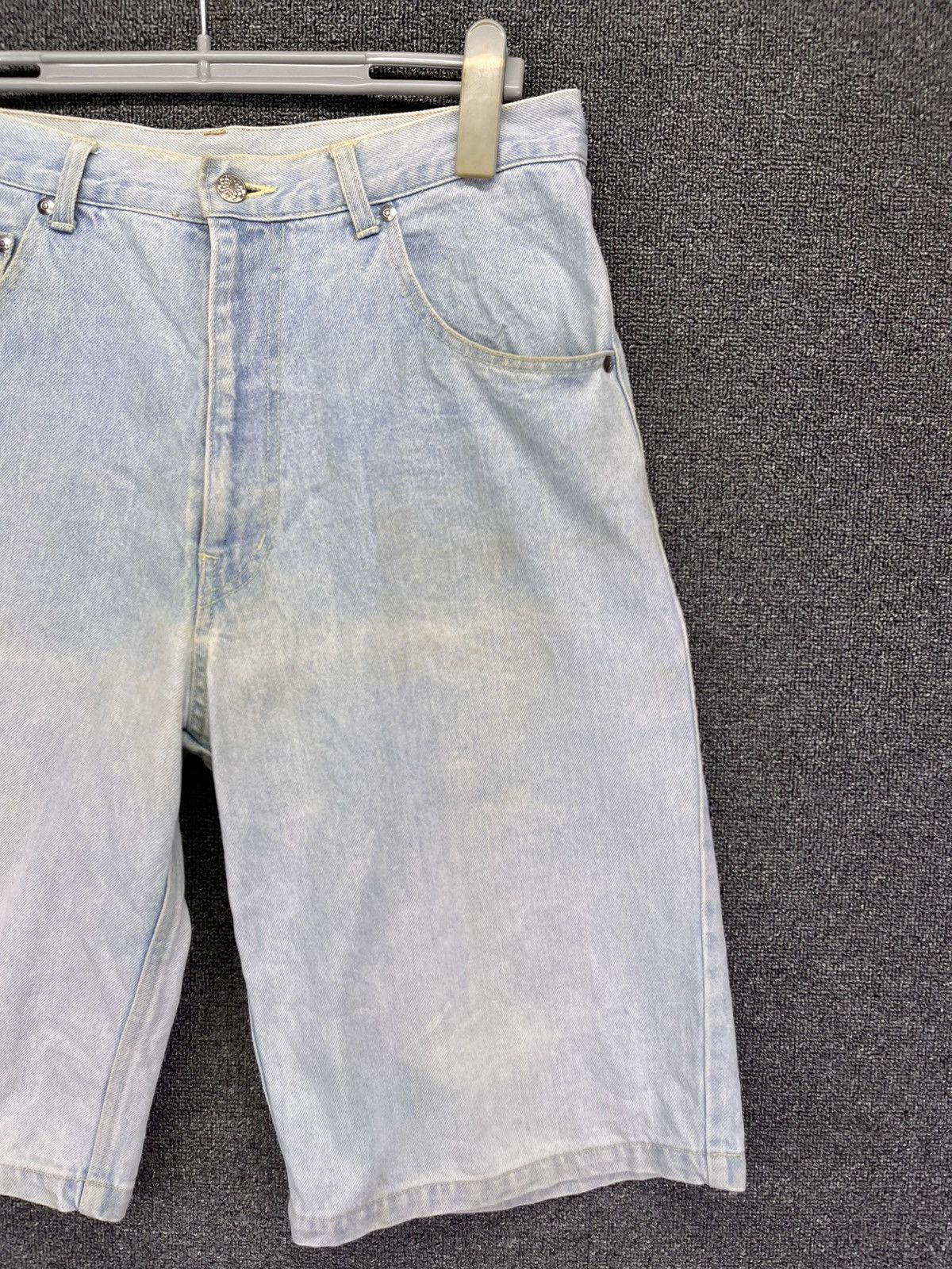 Japanese Brand Vintage Barrel Roll Japanese Rare Pants Short Denim Jeans Size US 32 / EU 48 - 3 Thumbnail