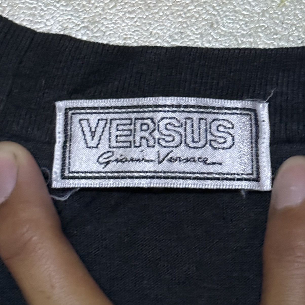 Versus Versace Versus Gianni Versace Big Logo T Shirt Size US L / EU 52-54 / 3 - 7 Thumbnail