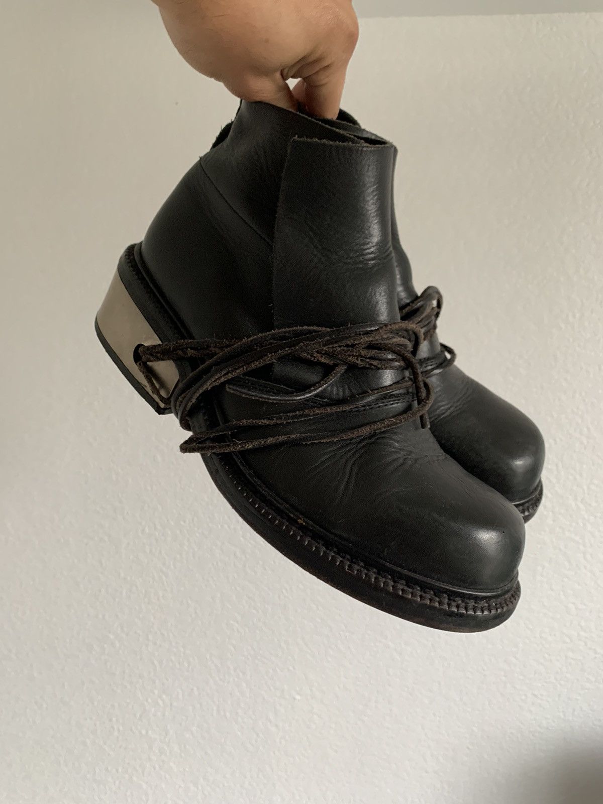 冬バーゲン☆】 Metal BIKKEMBERGS DIRK 靴 Heel Boots Wire 靴 - www ...