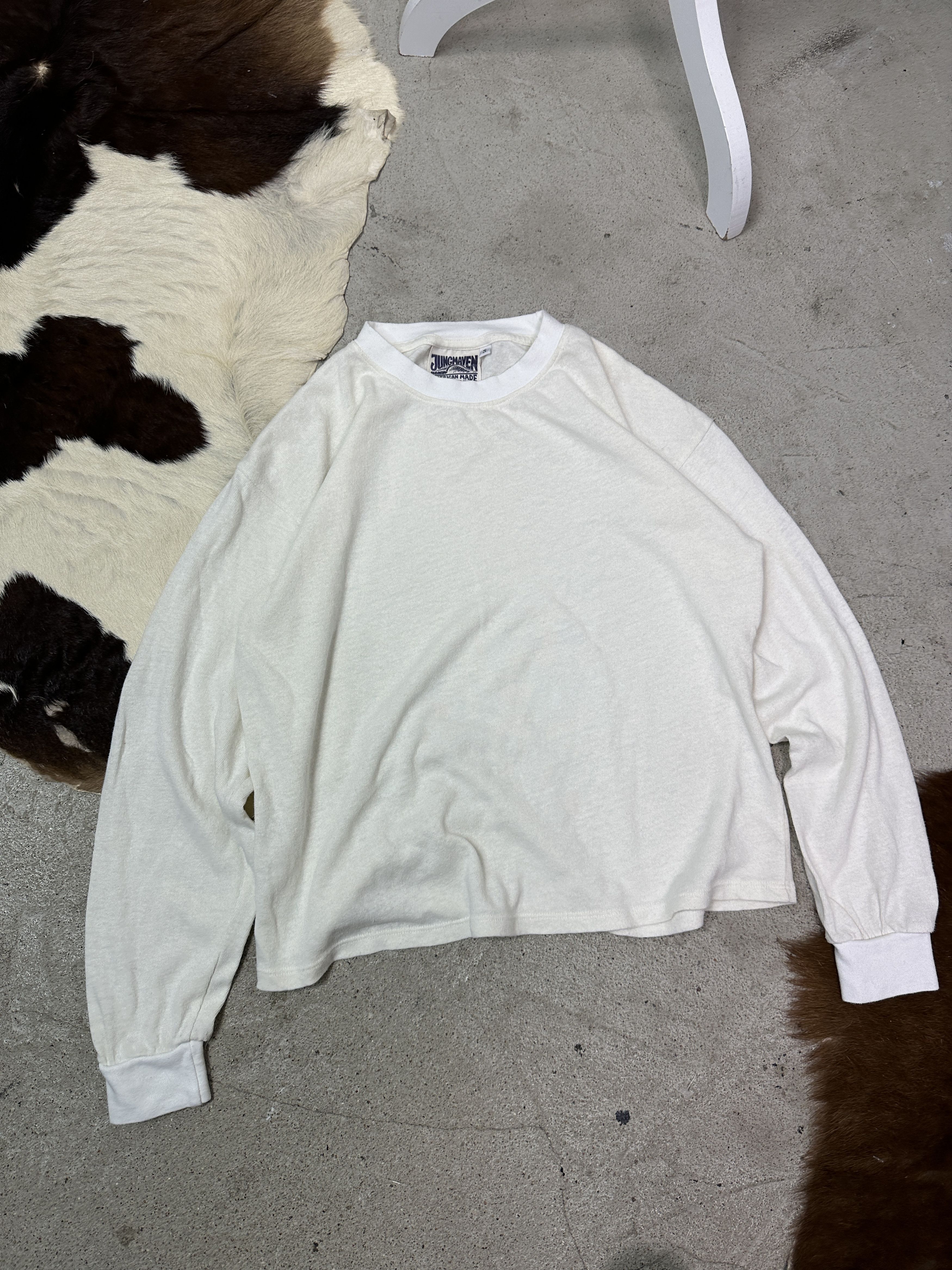 Jungmaven Vintage Jungmaven Cropped LS Made in USA Longsleeve Size S / US 4 / IT 40 - 2 Thumbnail