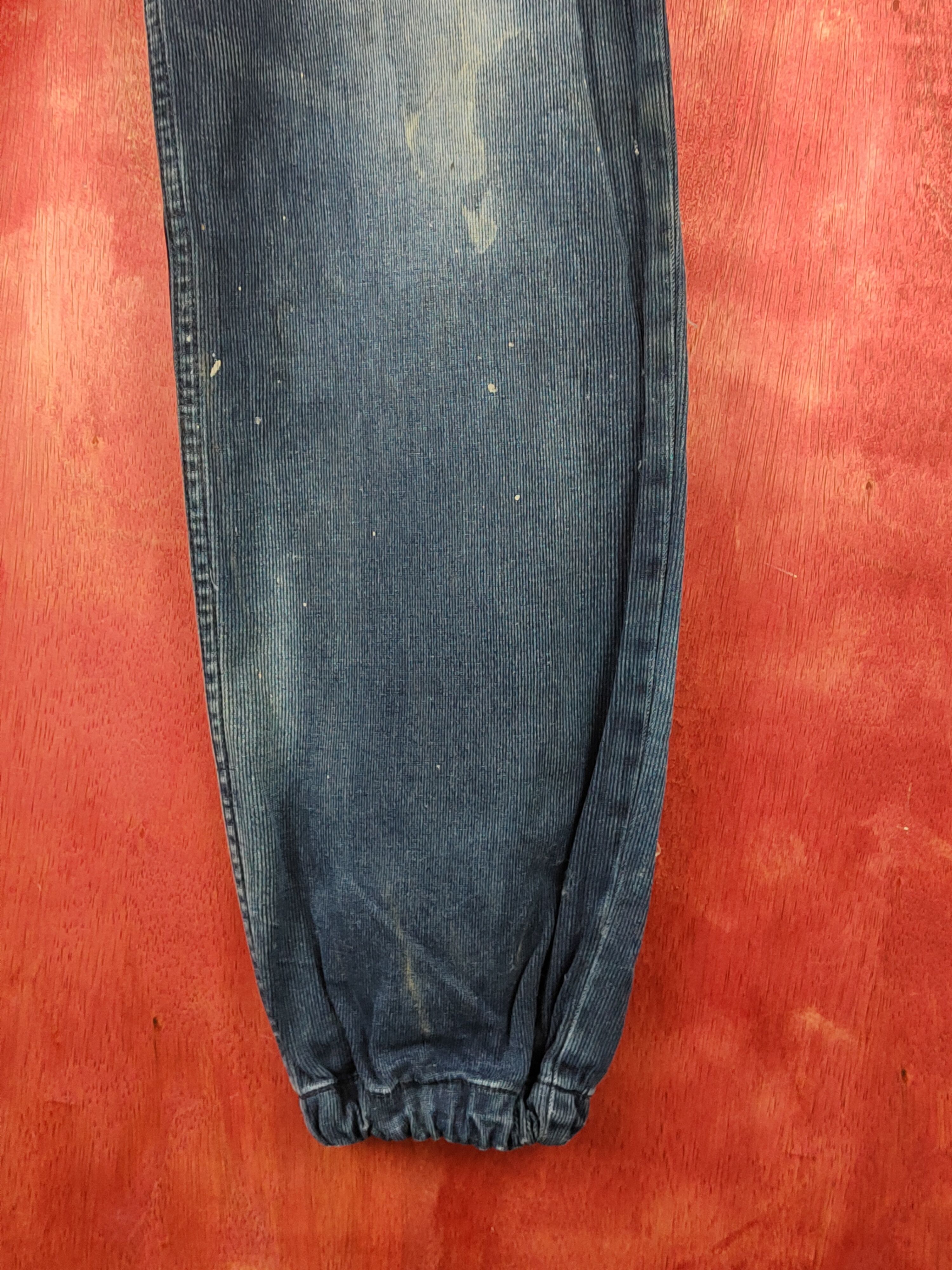 Japanese Brand × Vintage Scot.Inc Blue Faded Distressed Ripped Jogger Jeans #S1852 Size US 32 / EU 48 - 6 Thumbnail