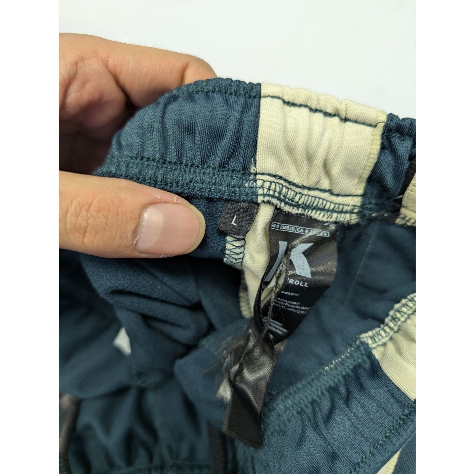 Kappa o1rshd1 Trousers / Sweatpants in Green/Beige Size US 34 / EU 50 - 17 Thumbnail
