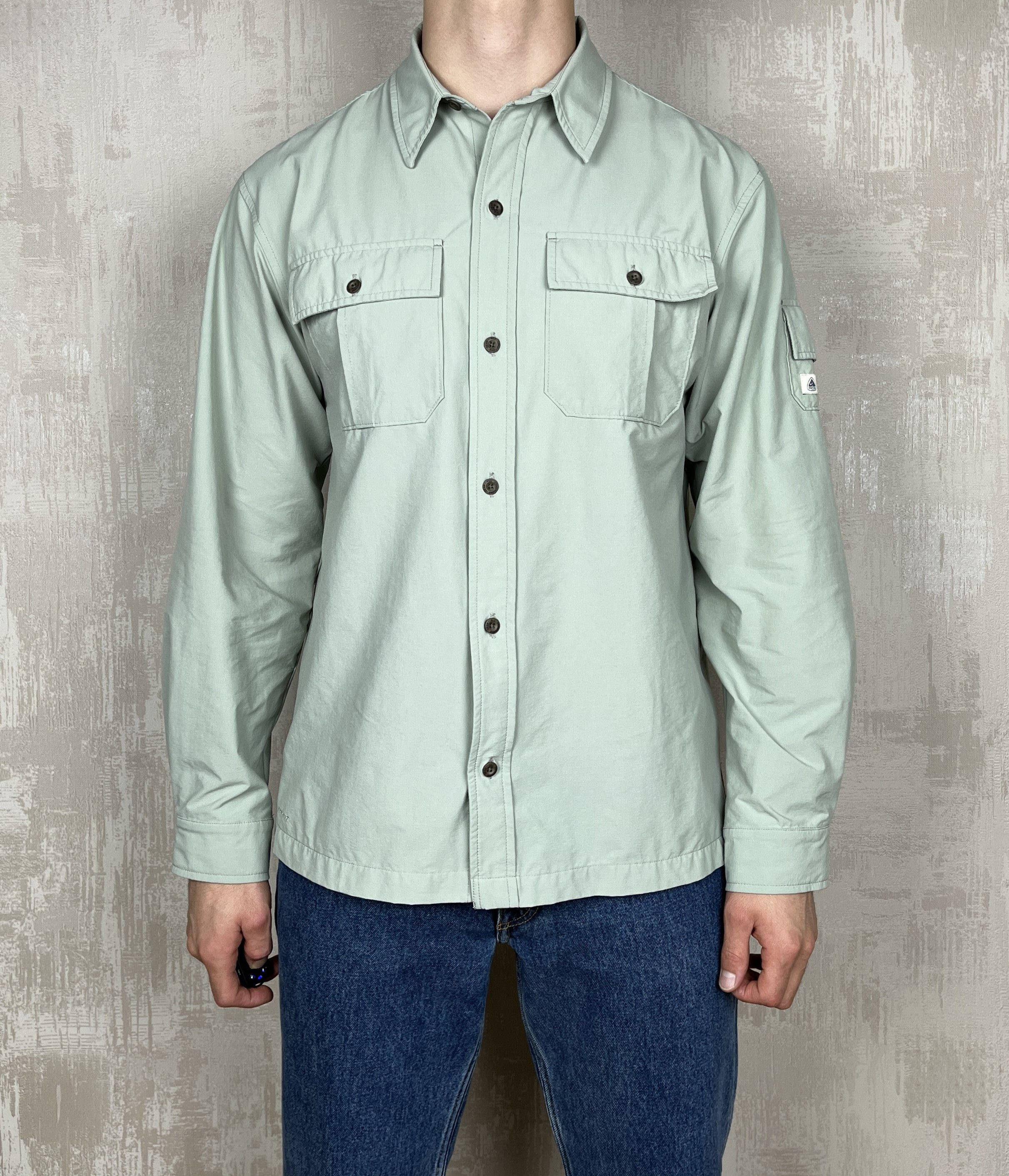 Nike Nike ACG Dri-Fit Vintage Trekking Nylon Shirt Pockets Size US M / EU 48-50 / 2 - 3 Thumbnail