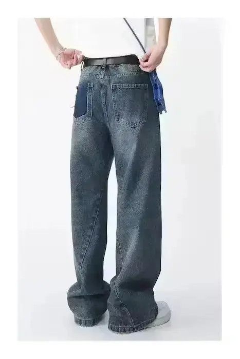 Japanese Brand Y2K Vintage Wide Leg Jeans Size US 32 / EU 48 - 6 Thumbnail