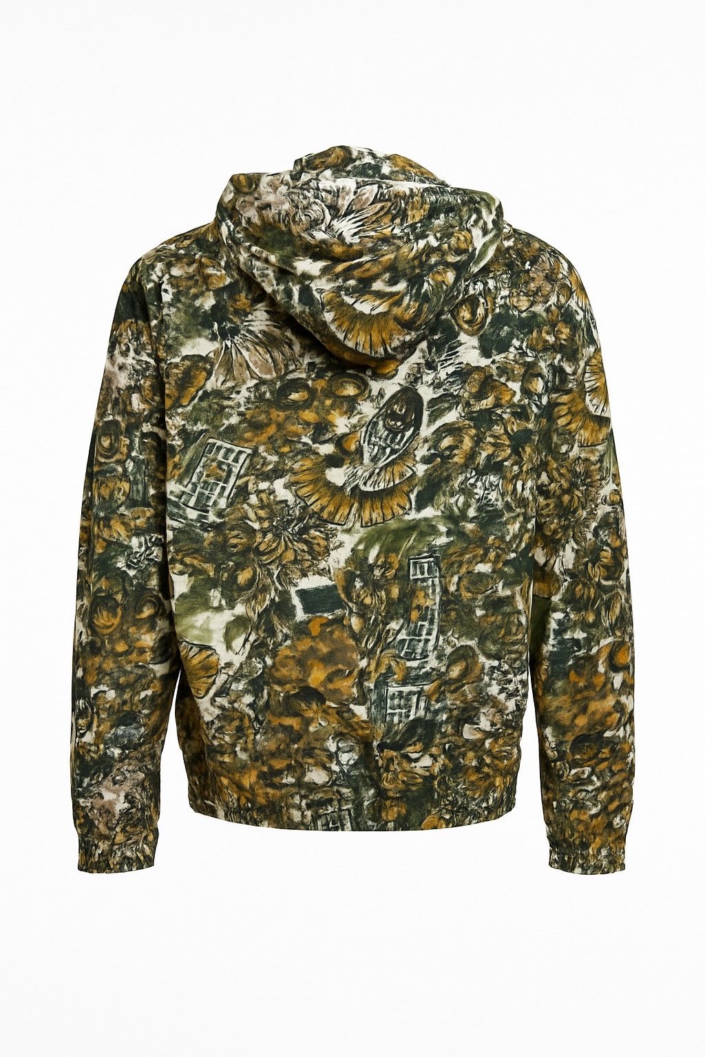 Japanese Brand Vintage City Cat’s Japan Printed Zip Hoodie 90s Unisex Size US M / EU 48-50 / 2 - 2 Thumbnail
