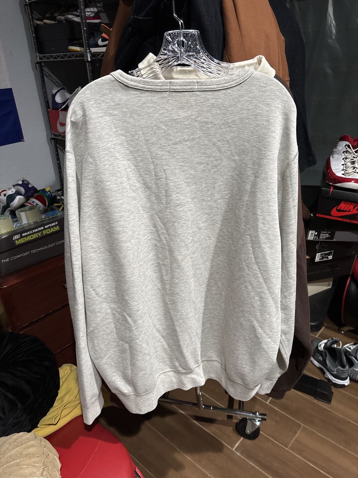 Polo Ralph Lauren Grey Polo CrewNeck Size US XXL / EU 58 / 5 - 2 Thumbnail