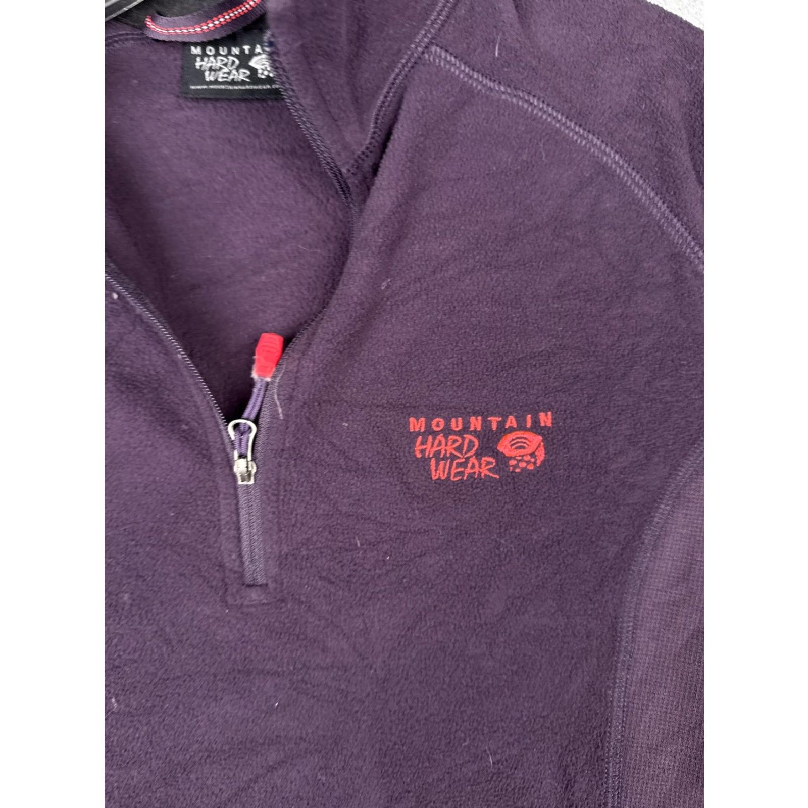 Mountain Hardwear Mountain Hard Wear Pullover Womens Small Purple Fleece 1/4 Zip Hiking Outdoor Size S / US 4 / IT 40 - 6 Thumbnail