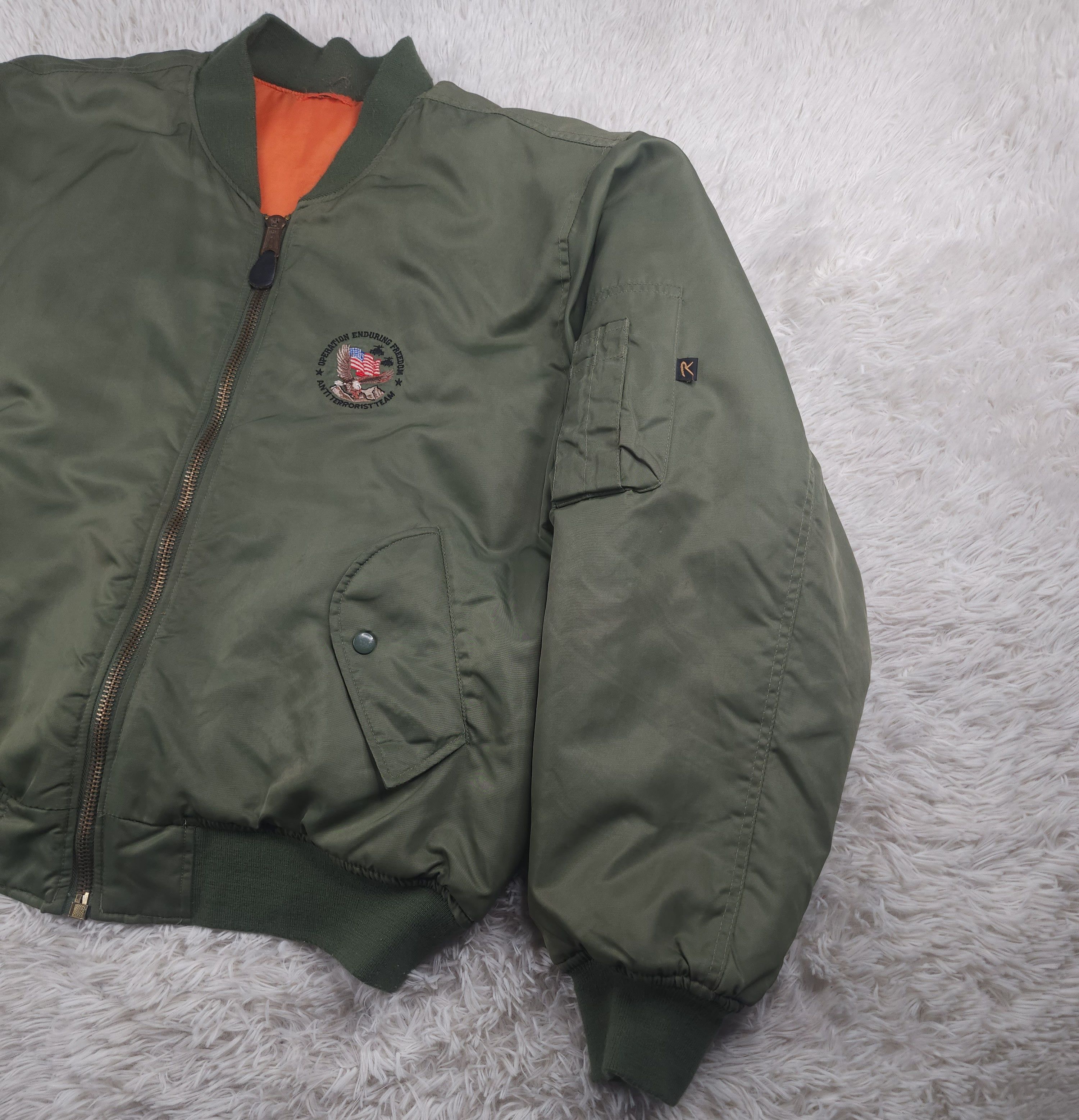 Other Vtg Operation Enduring Freedom anti terrorist team jacket Size US L / EU 52-54 / 3 - 2 Thumbnail