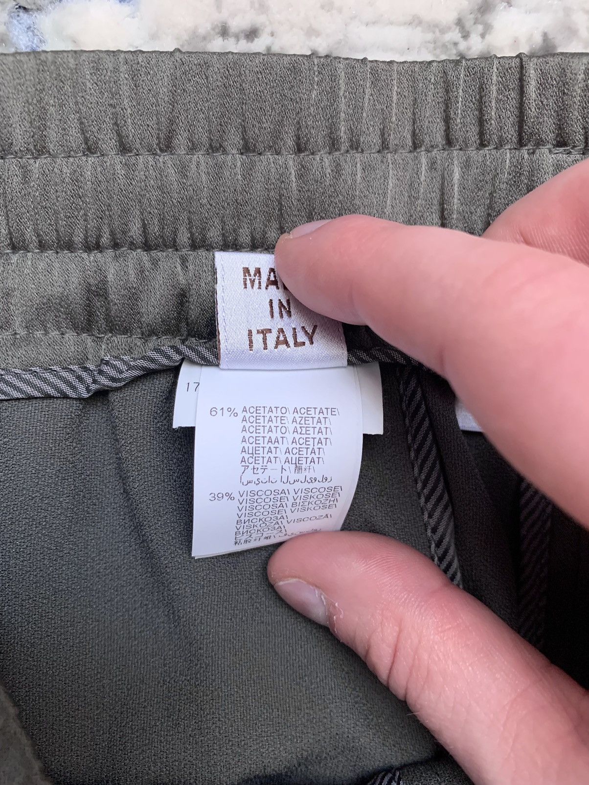 Brunello Cucinelli Brunello Cucinelli Track Stripe Pull-On Silk Pant Size 30" / US 8 / IT 44 - 17 Thumbnail