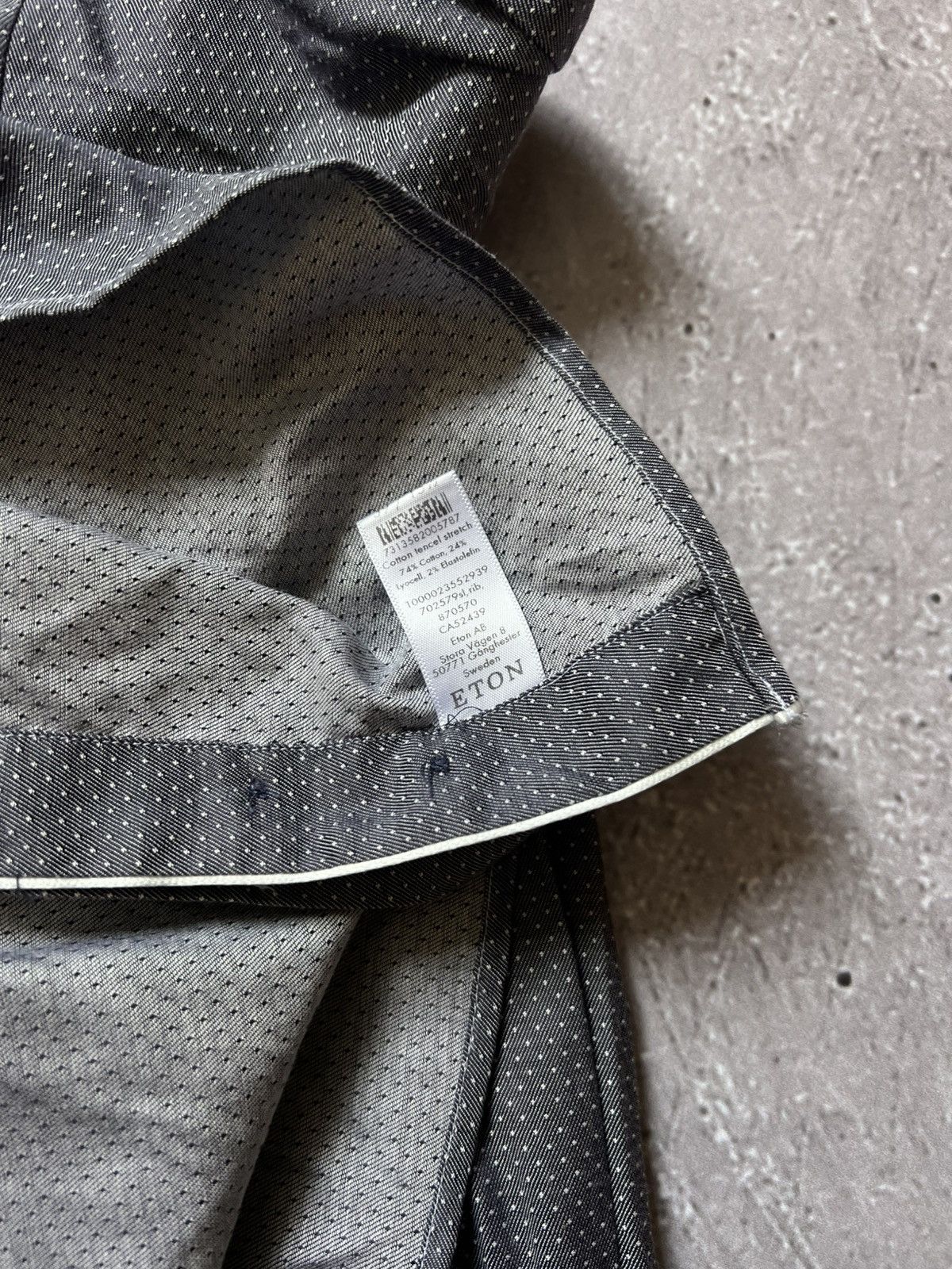 Eton Very Rare Shirt From Eton Size L Y2K Vintage Hype Size US L / EU 52-54 / 3 - 8 Thumbnail