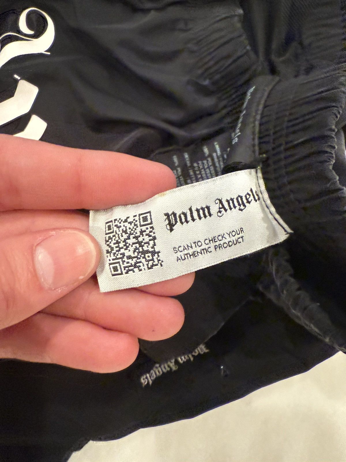 Palm Angels Palm Angels Curved Logo Swim Shorts (S) Size US 30 / EU 46 - 9 Thumbnail