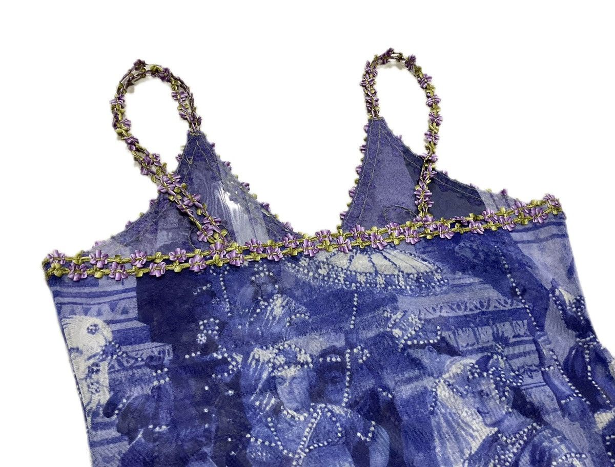 Jean Paul Gaultier 🔥Rare Archived Vintage Jean Paul Gaultier Mesh Gowns Ss98 Size S / US 4 / IT 40 - 18 Thumbnail