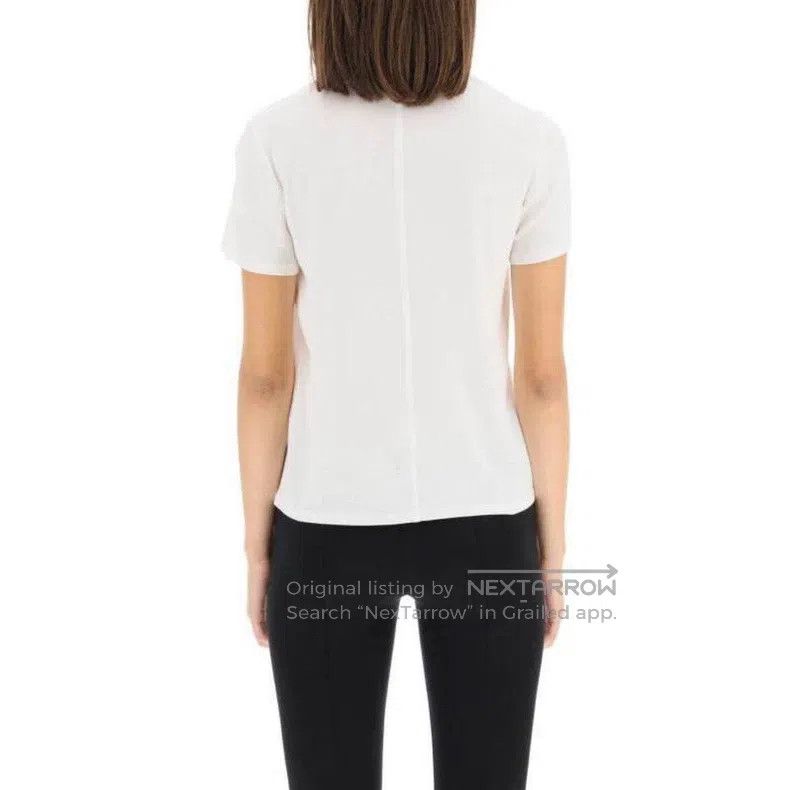 The Row The row Ladies white round neck and short sleeves Size M / US 6-8 / IT 42-44 - 3 Thumbnail
