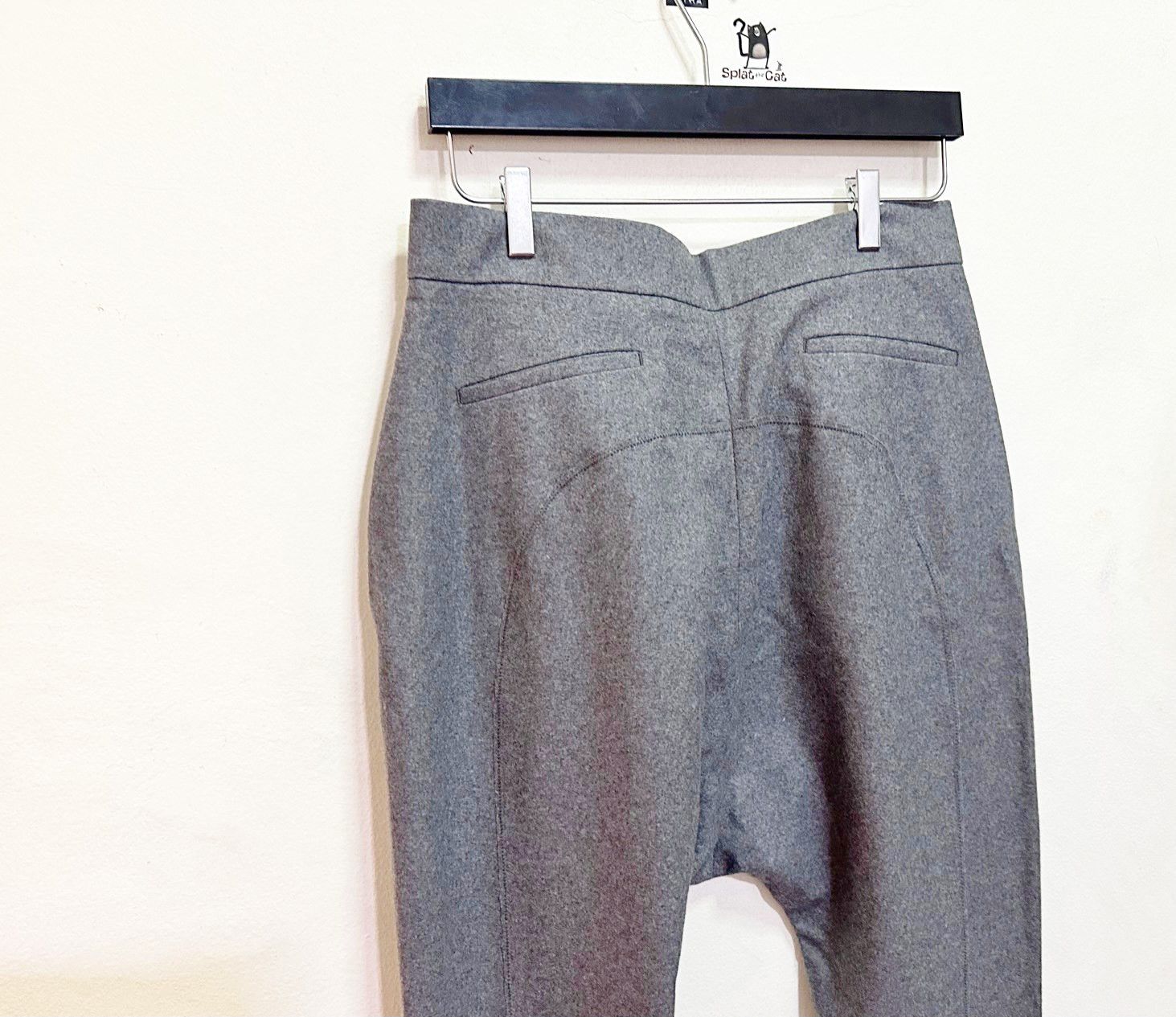 Alexander McQueen Alexander McQueen Drop-Crotch Wool Pants Size 30" / US 8 / IT 44 - 5 Thumbnail