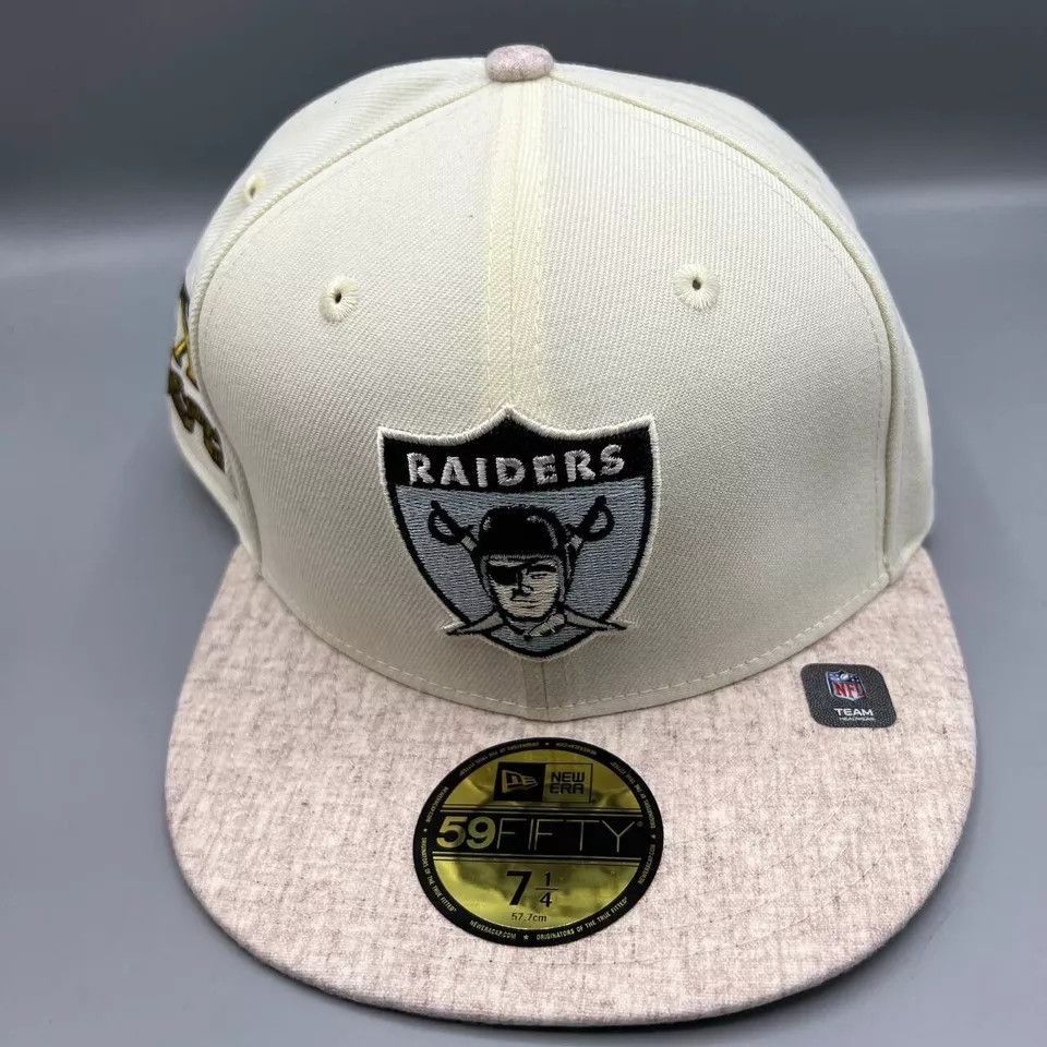 New Era Las Vegas Raiders Hat Men 7 1/4 Superbowl XV 59Fifty New Era Size ONE SIZE - 2 Thumbnail