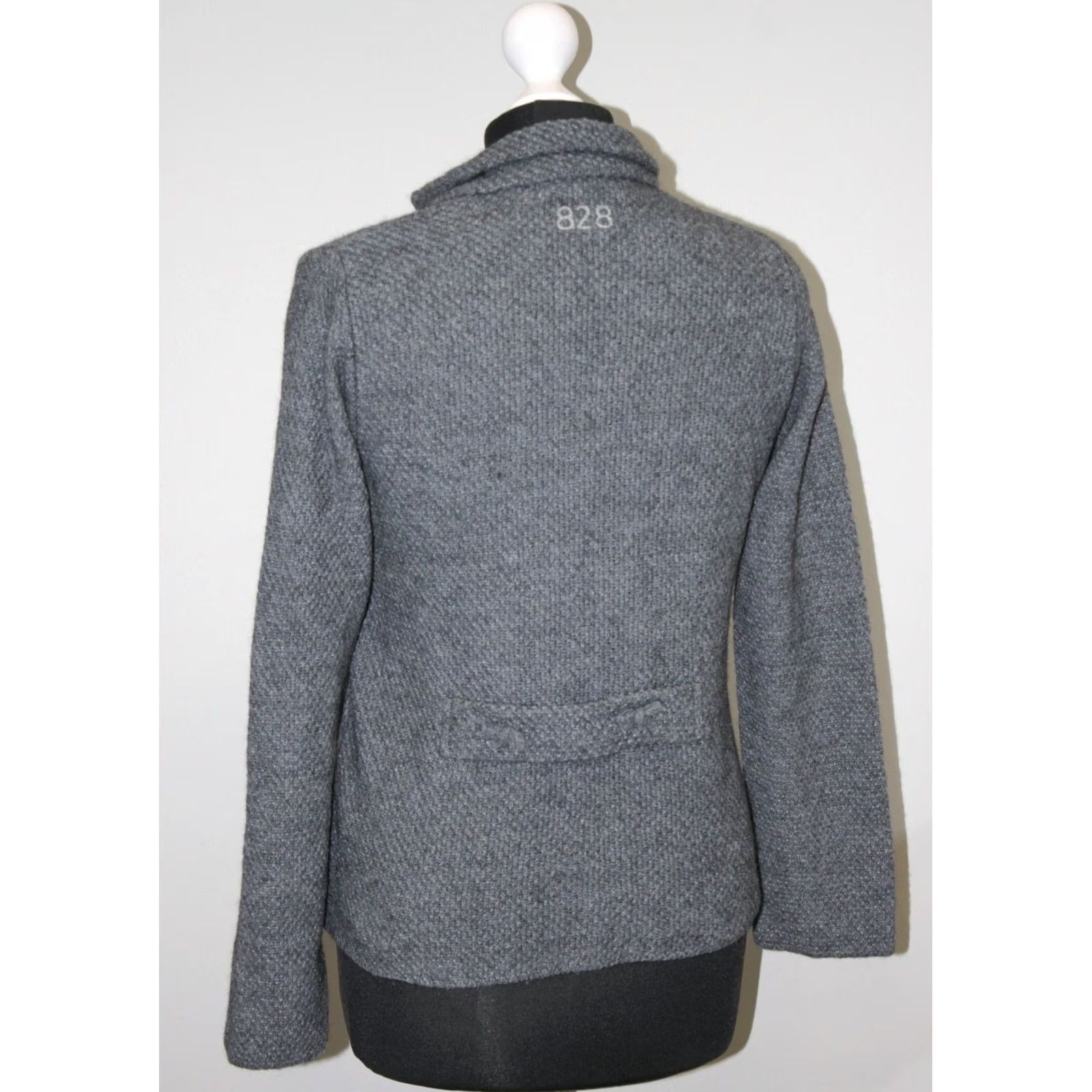 Vintage Odd Molly Cardigan Jumper Grey Cotton Wool Alpaca Size 2 M Womens Size XS / US 0-2 / IT 36-38 - 5 Thumbnail